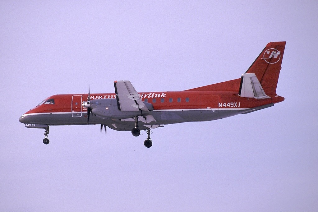 Saab 340B Plus, Northwest Airlink (Mesaba Airlines) AN