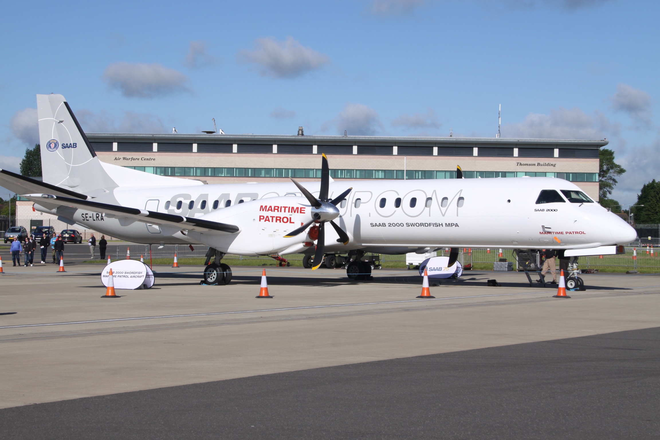 Saab SB 2000 Maritime Patrol dimostratore SE-LRA (Aeroprints.com)