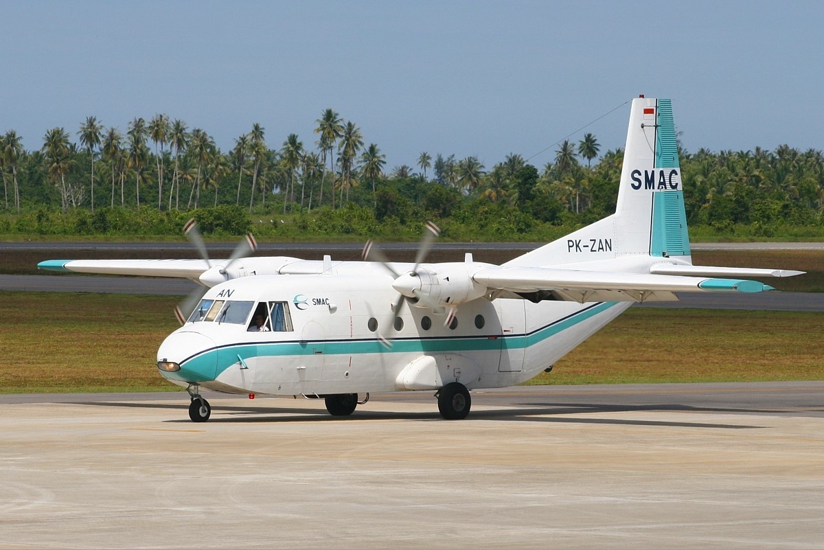 Sabang Merauke Air Charter IPTN NC-212-100 Aviocar (PK ZAN)
