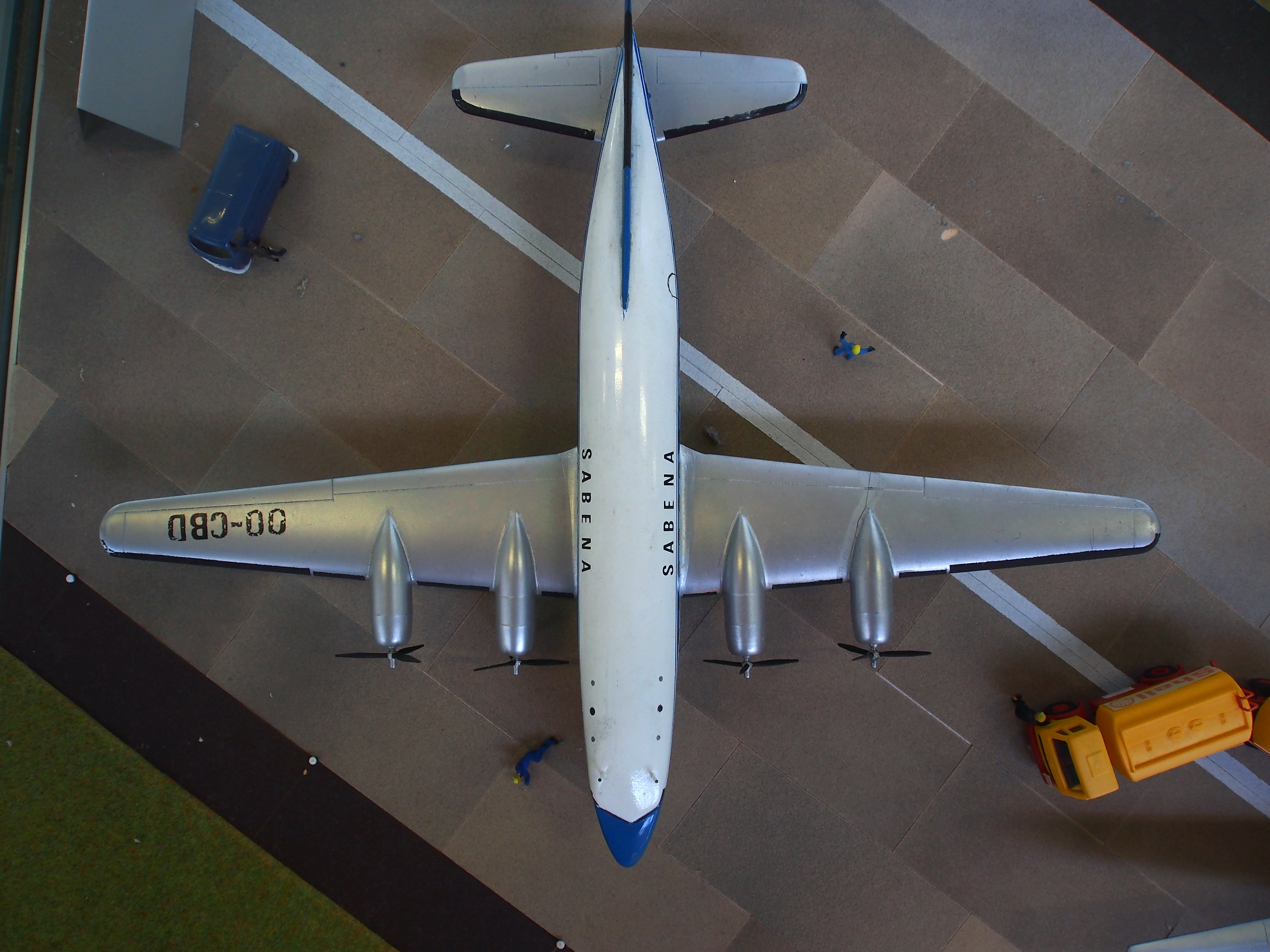Sabena Douglas DC-4-1009 OO CBD