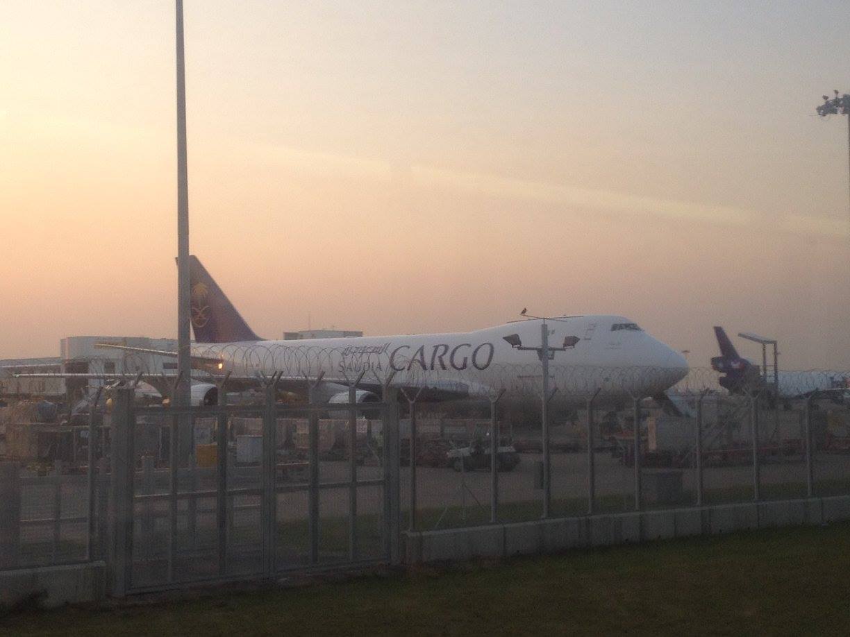Saudia Cargo plane