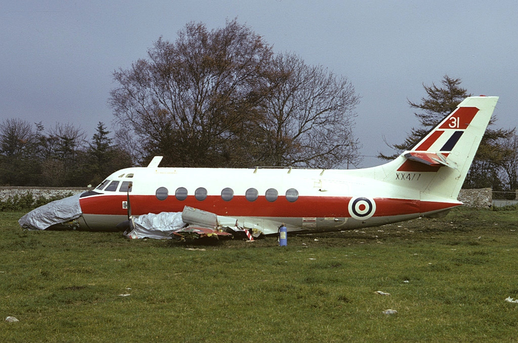 Scottish Aviation Jetstream T 1 XX477, RAF Little Rissington