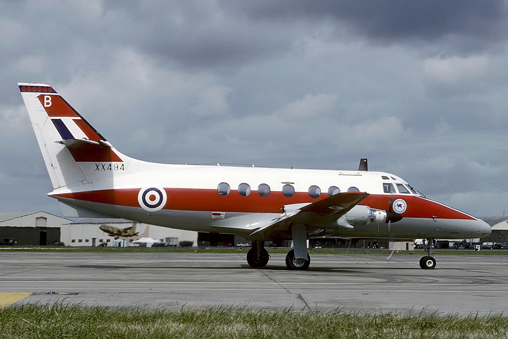 Scottish Aviation Jetstream T 1 XX494, 6 FTS, RAF Finningley, RIAT 93