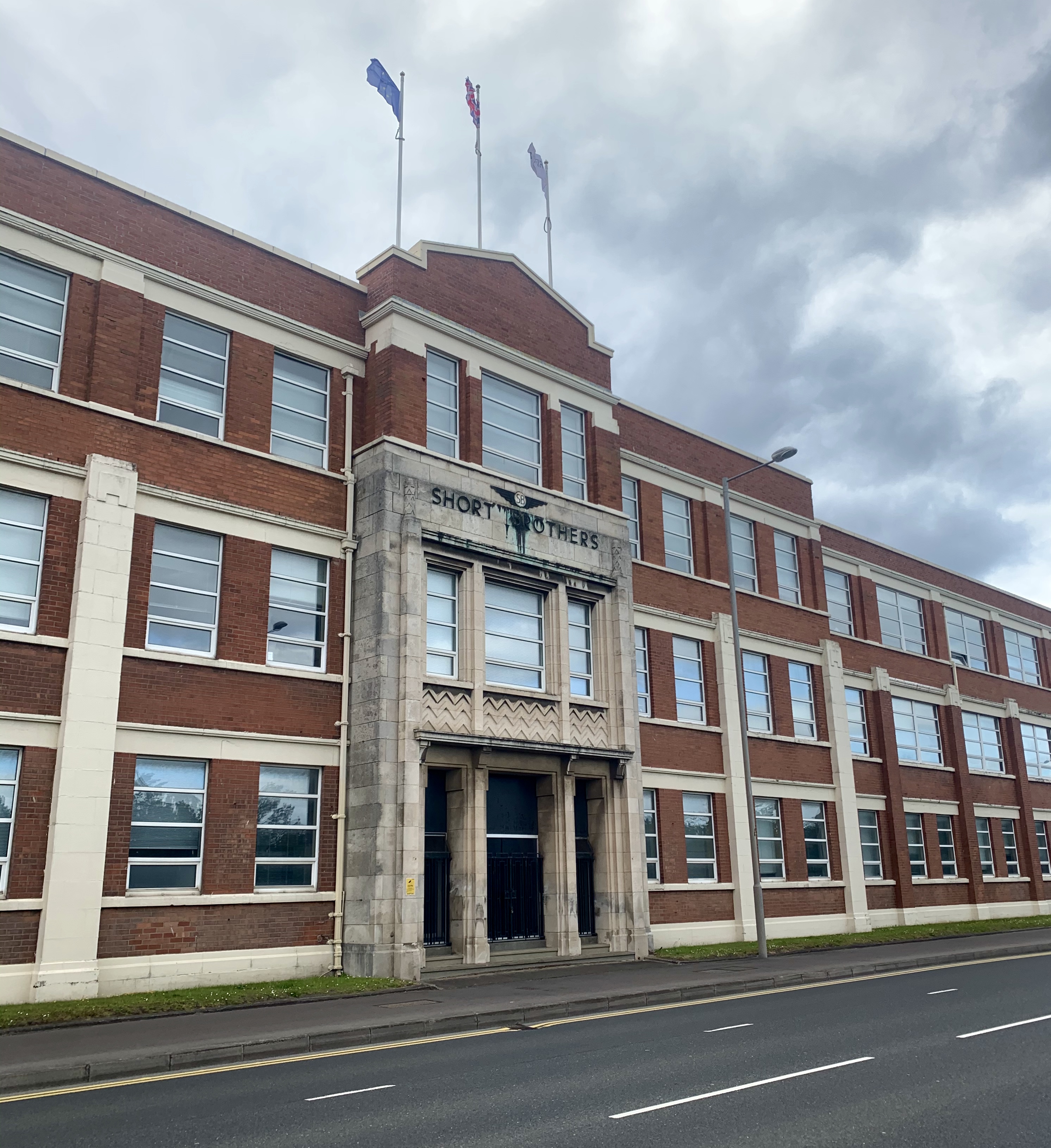 Short Brothers HQ Belfast close