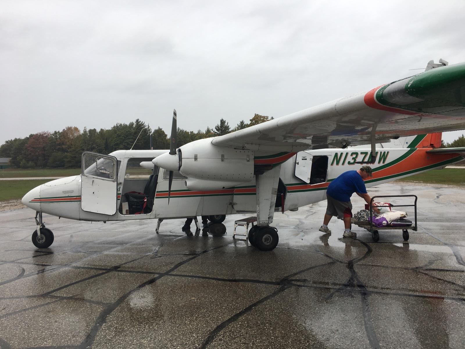 Vista lateral del Britten-Norman BN-2A Islander