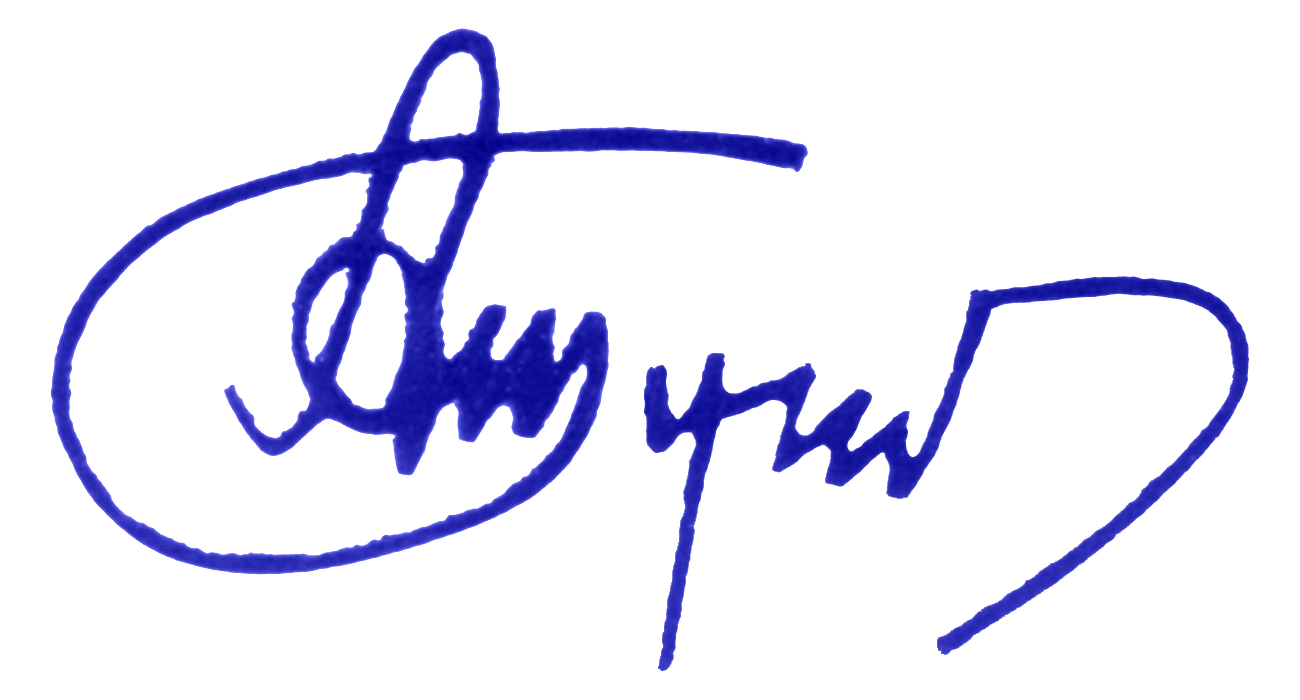 Sign of Andrey N. Tupolev