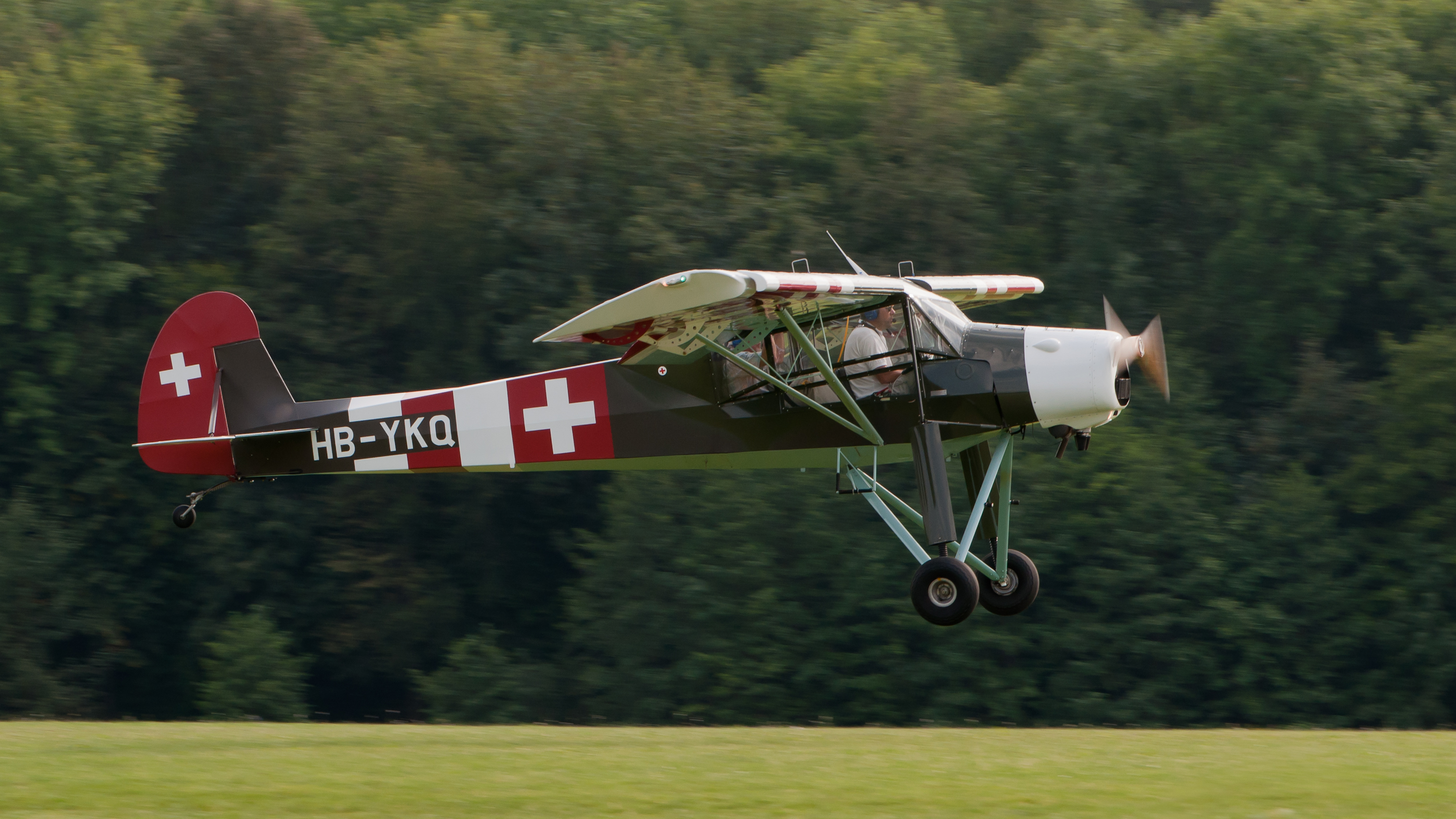 Slepcev Storch HB YKQ, Oldtimer Fliegertreffen Hahnweide, 2013