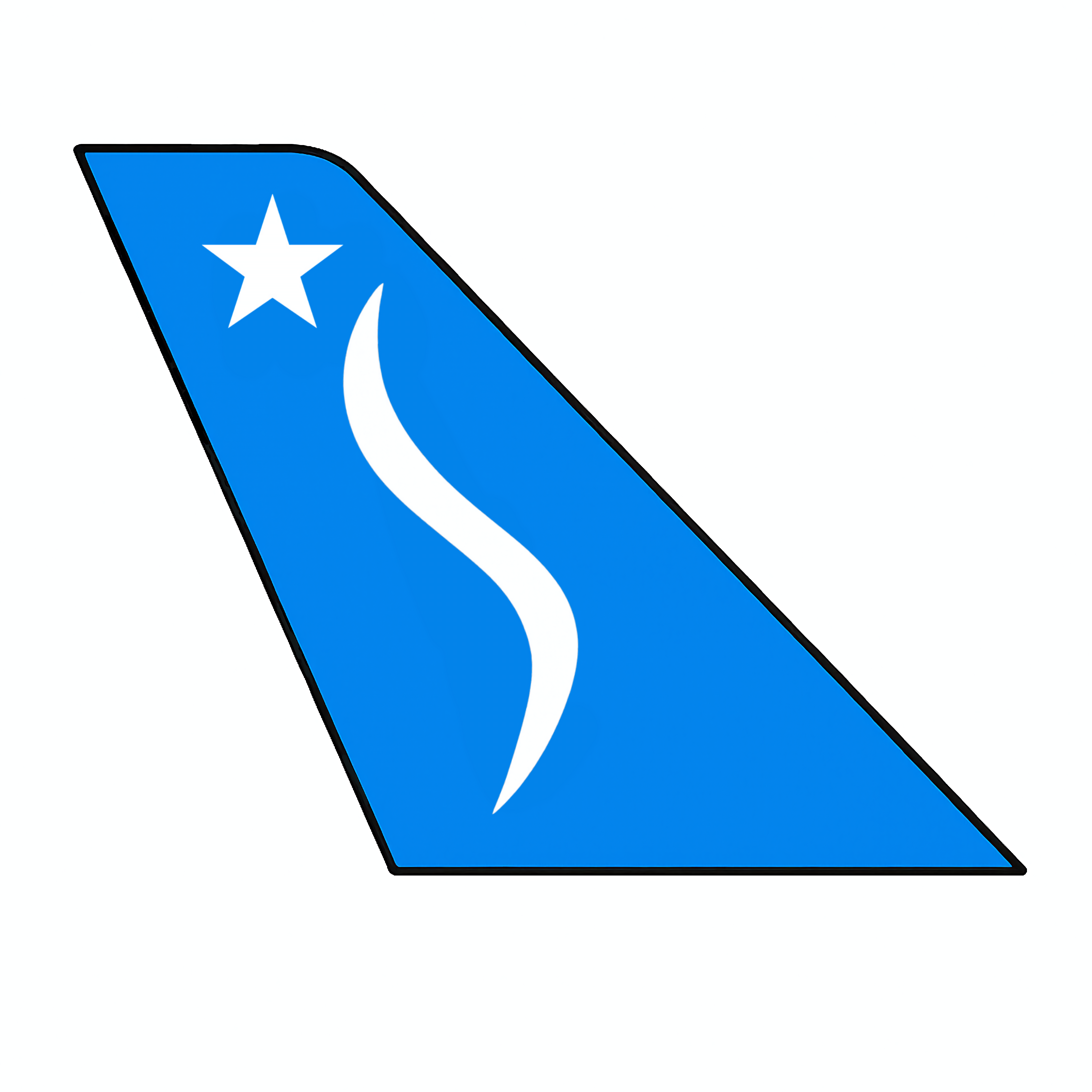 Somali Airlines Modernized Tail Logo 2025 (Unofficial Concept)