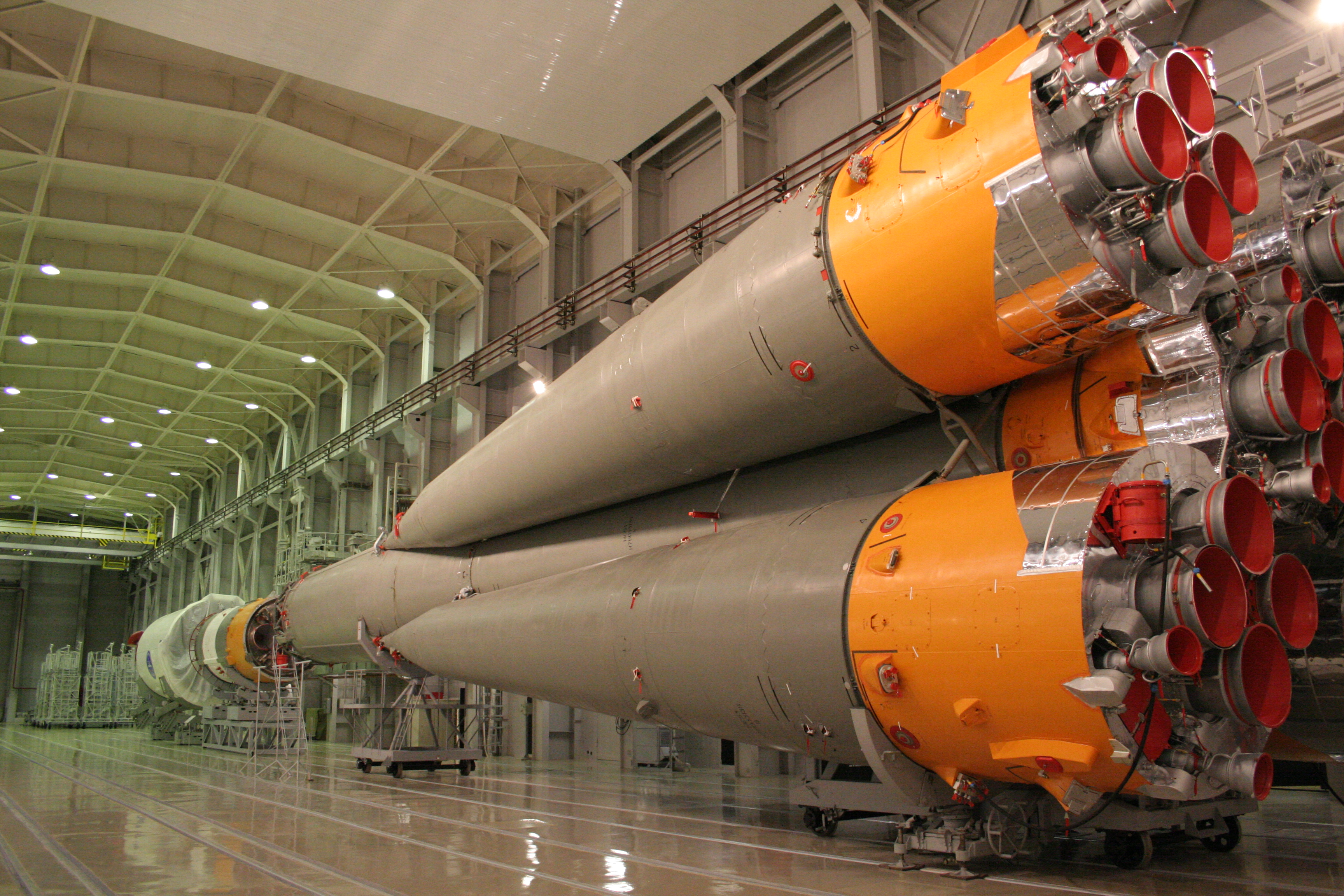 Lançador Soyuz-2 com o satélite Meridian