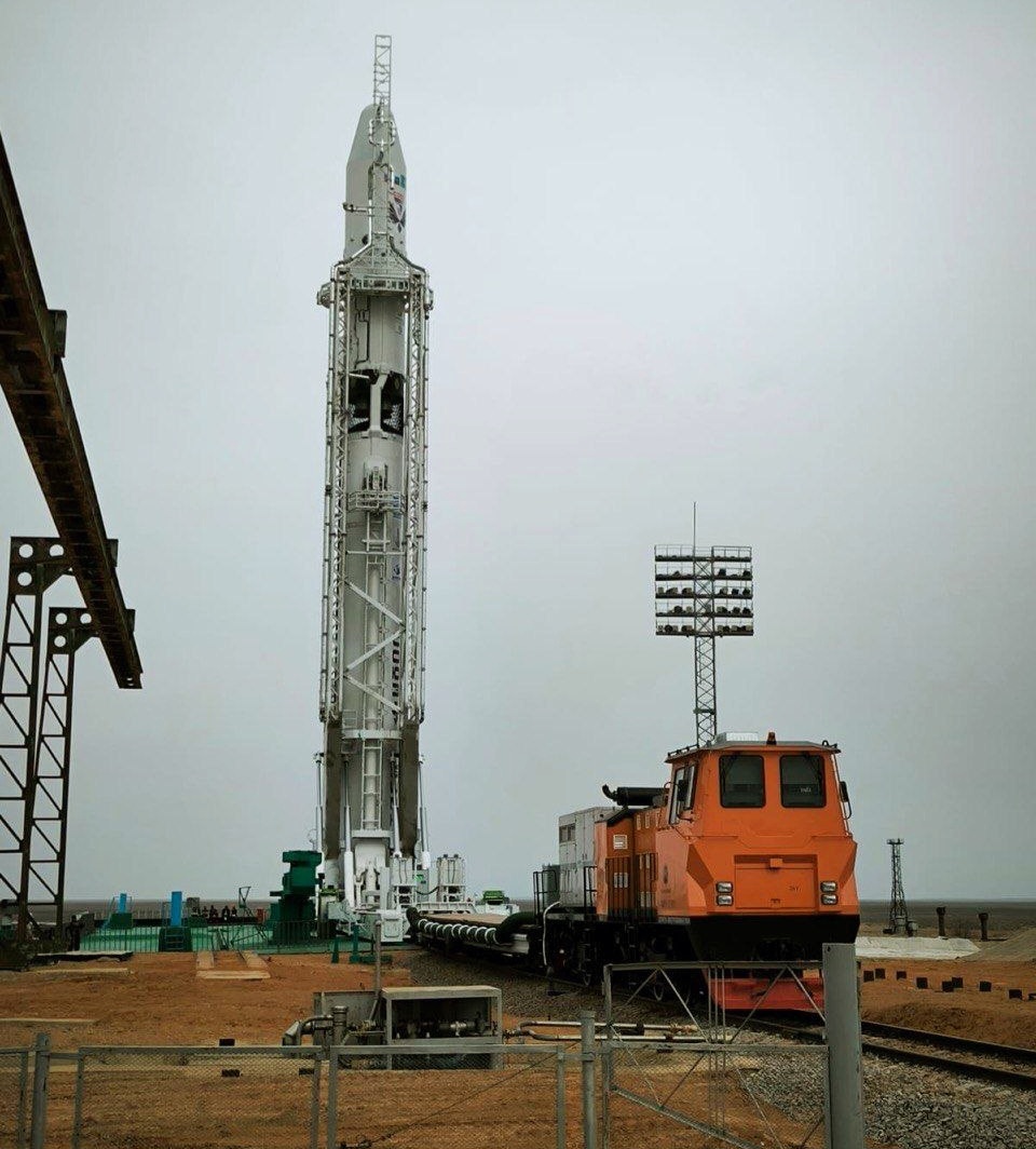 Soyuz 5 at pad