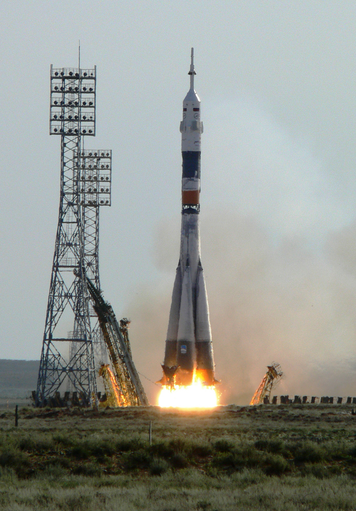 Lancio della Soyuz TMA-04M da Baikonur