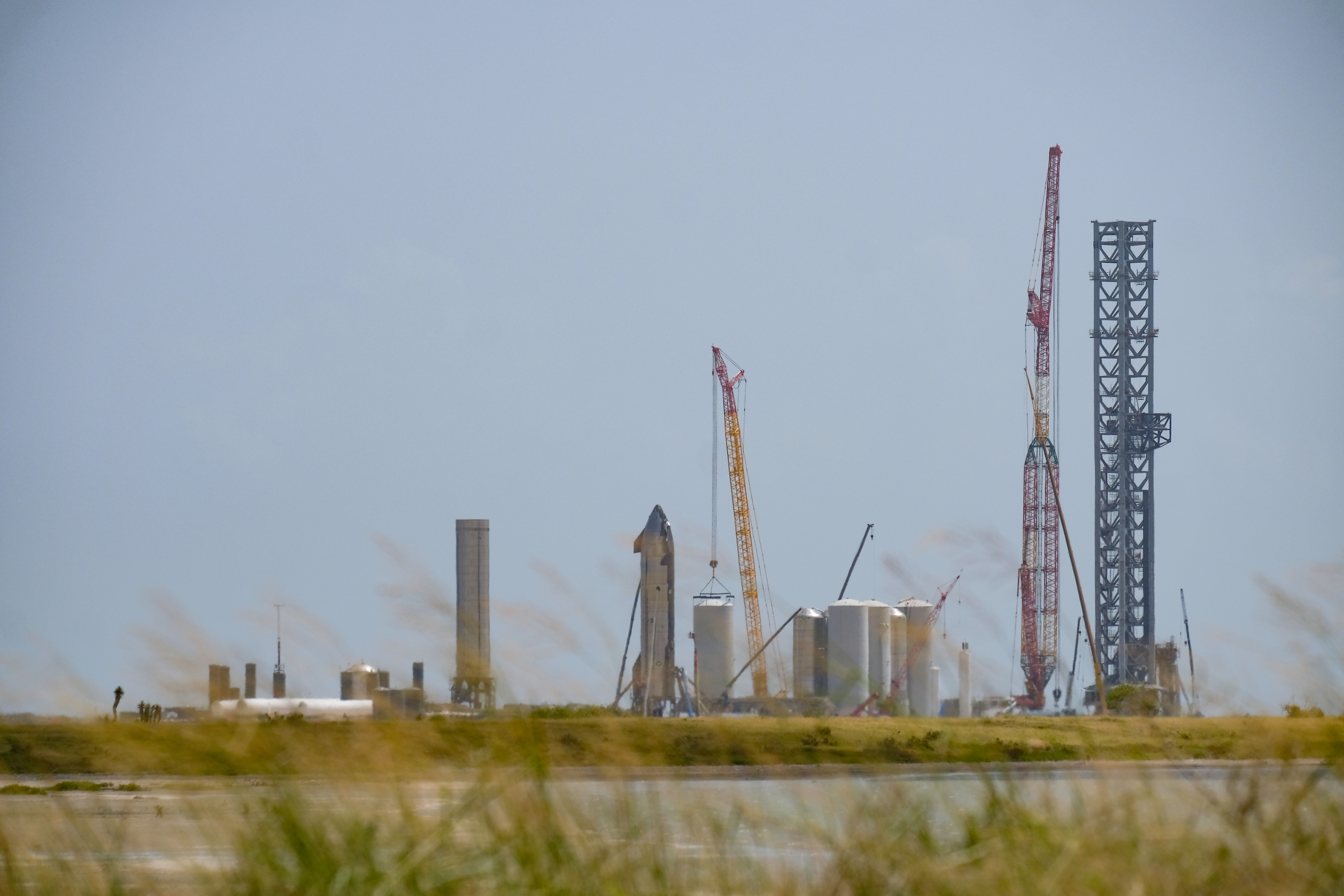 Startanlage von Starbase (SpaceX)