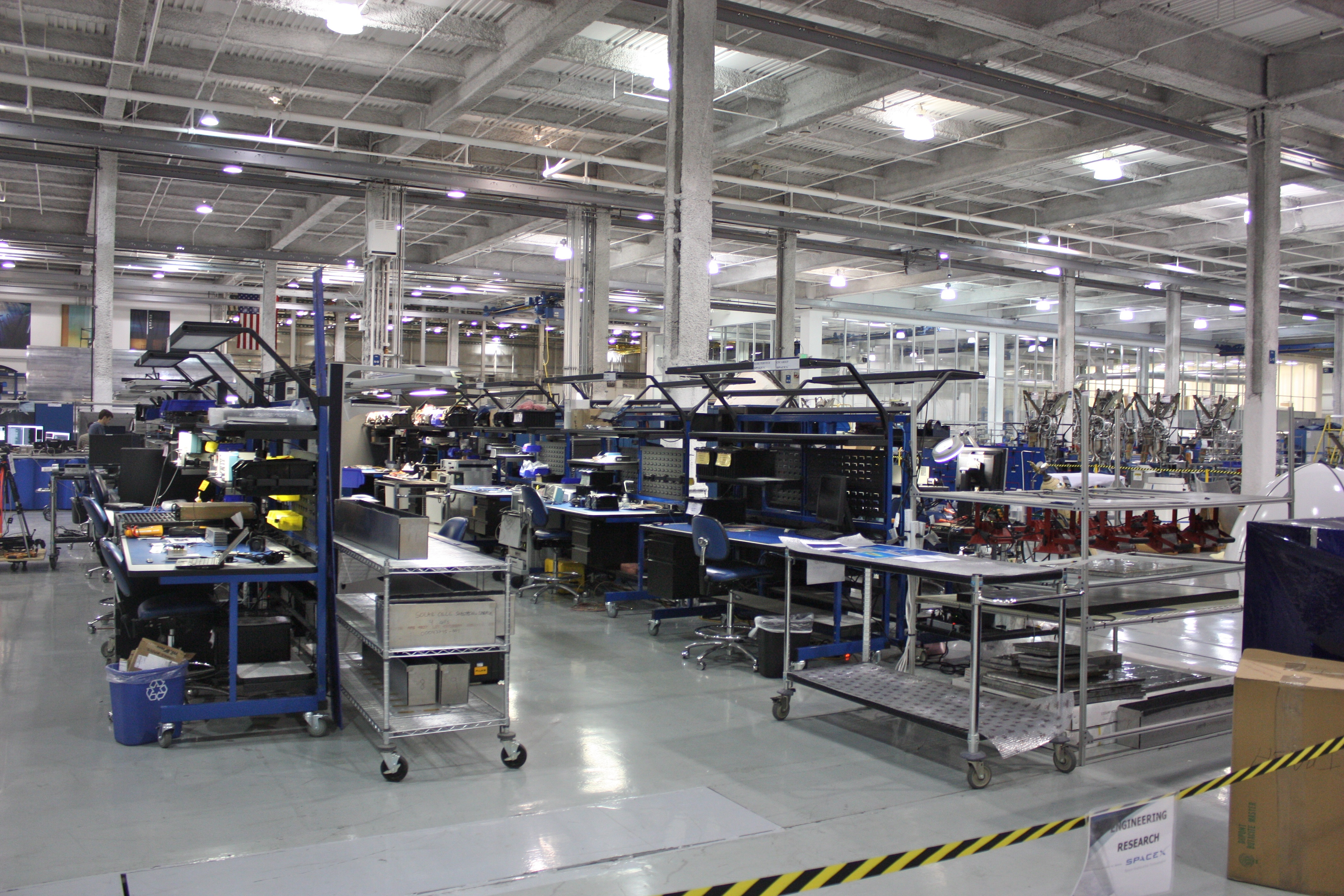 SpaceX factory