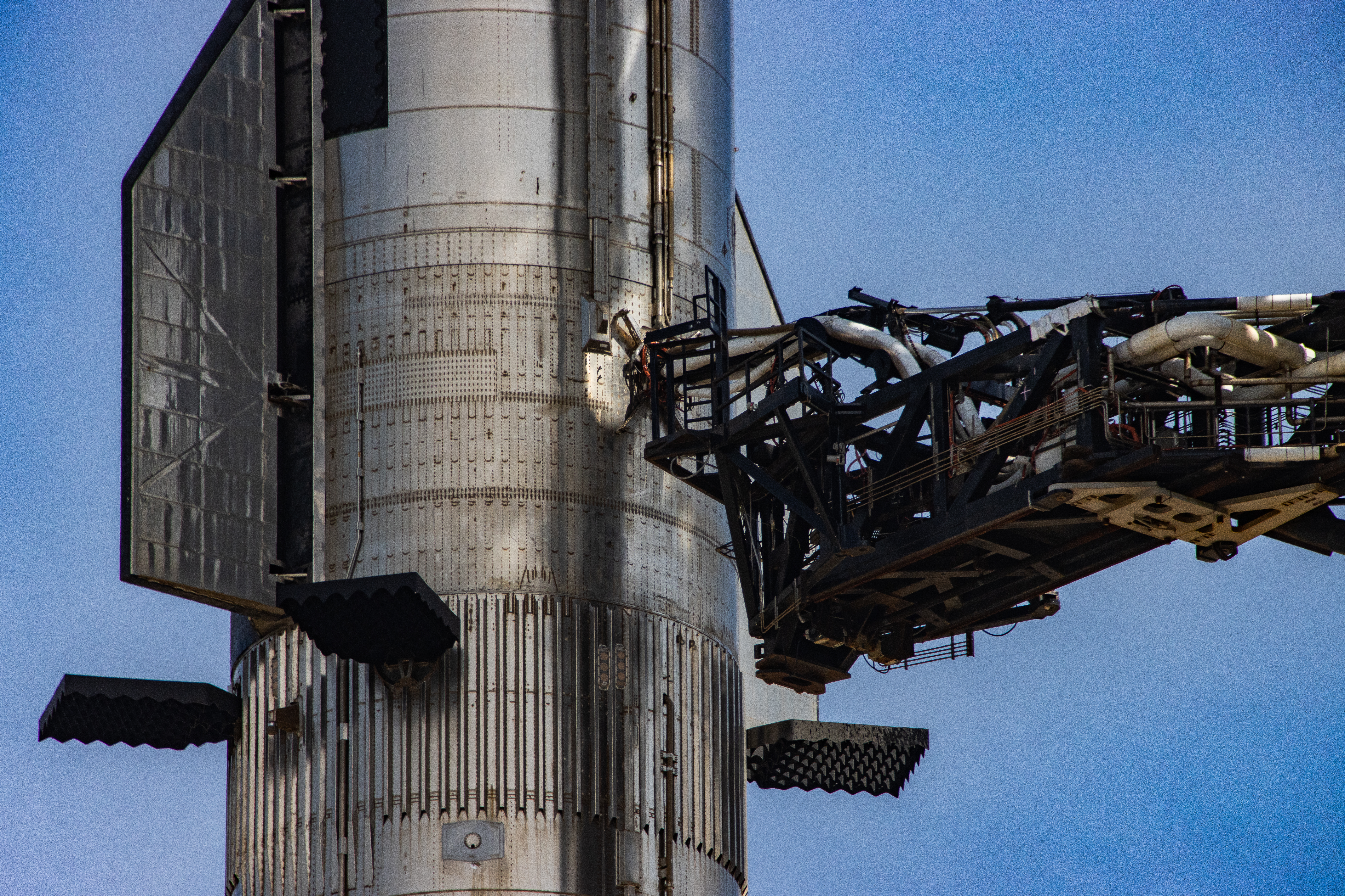 Space X booster Full Stack