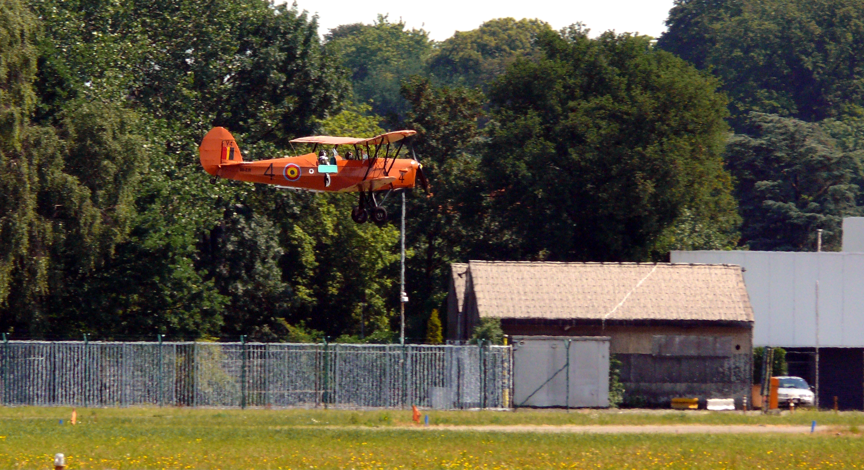 Stampe & Vertongen SV 4B V4 in flight