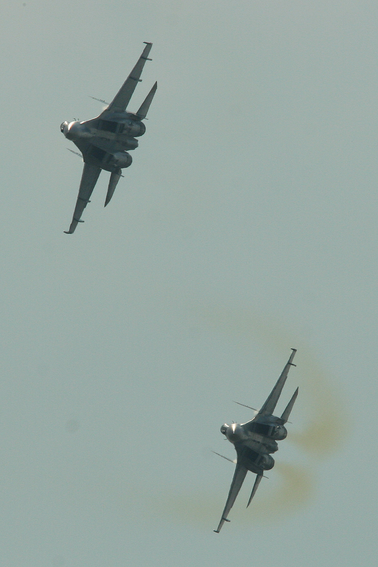 Sukhoi Su-27SM — Coppia di Su-27SM Flanker - Zhukovsky 2012