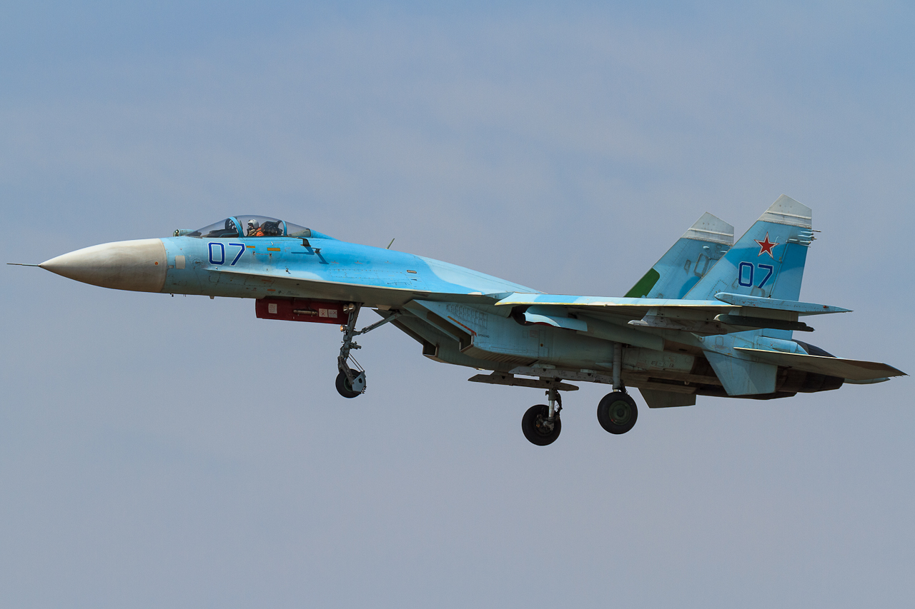 Sukhoi Su-27SM — Sukhoi Su-27SM im Flug 17