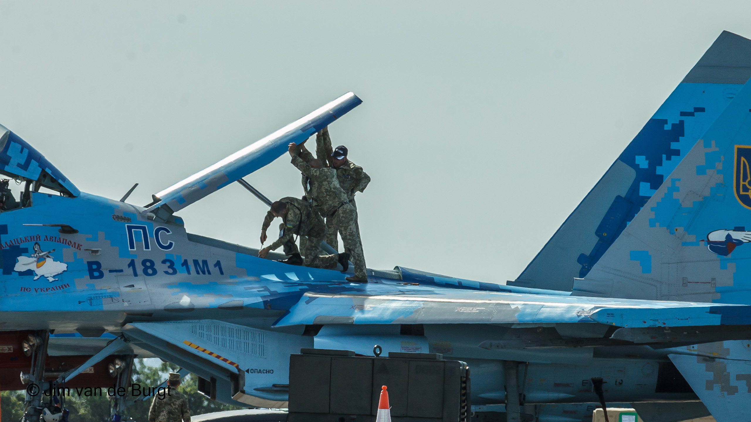 Sukhoi Su-27 — 2017, Fairford, Su-27 Flanker - 4186