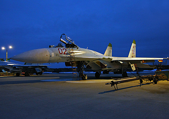 Sukhoi Su-27 — CVO in Barentsevo Sea (2011-04-12) 17