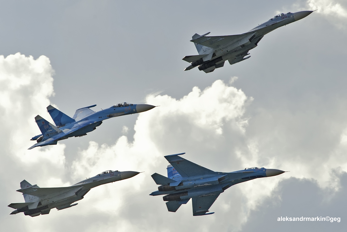 Sukhoi Su-27 — Russia - Air Force Flight.