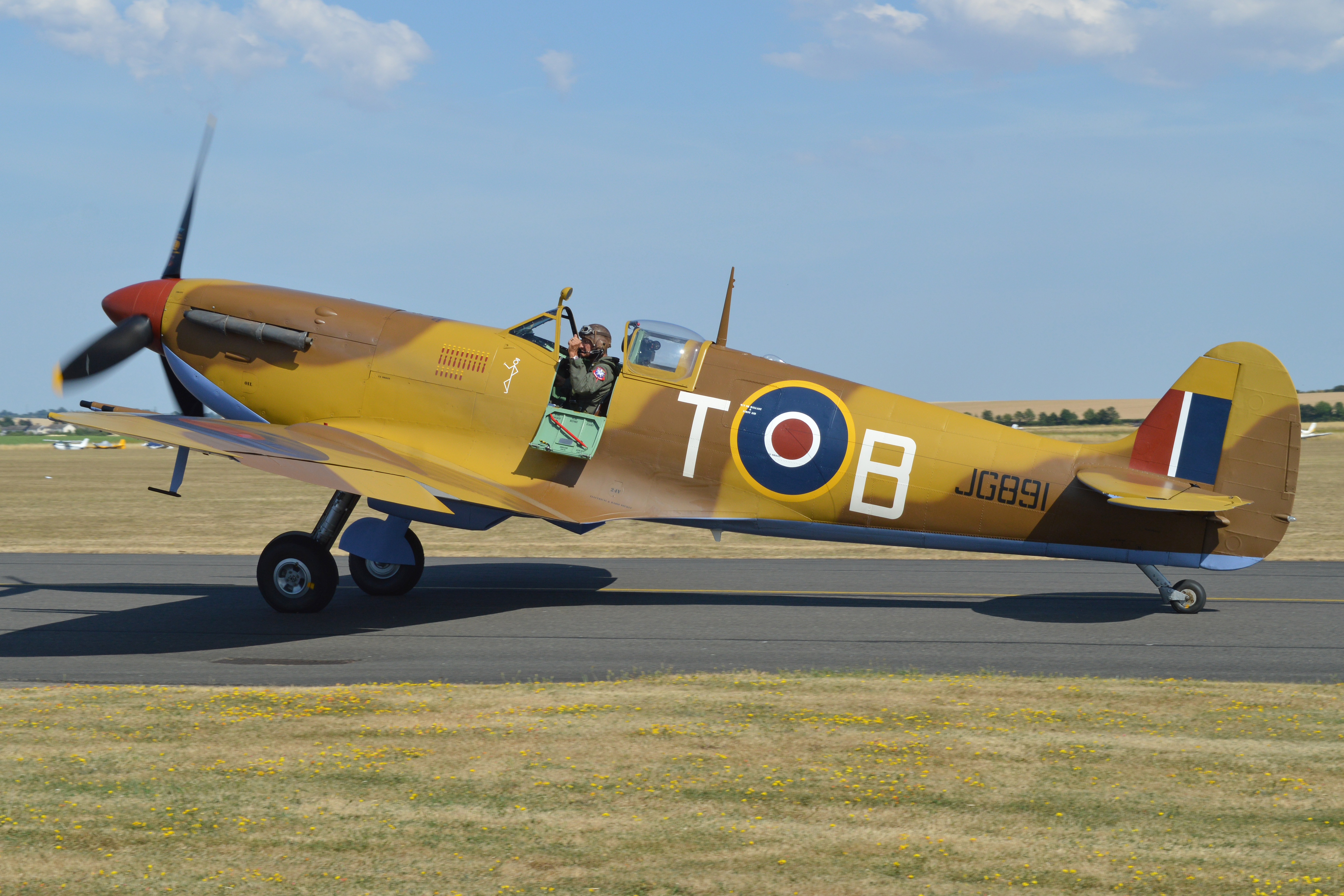 Supermarine Spitfire F Vc 'JG891 T B' (G LFVC)
