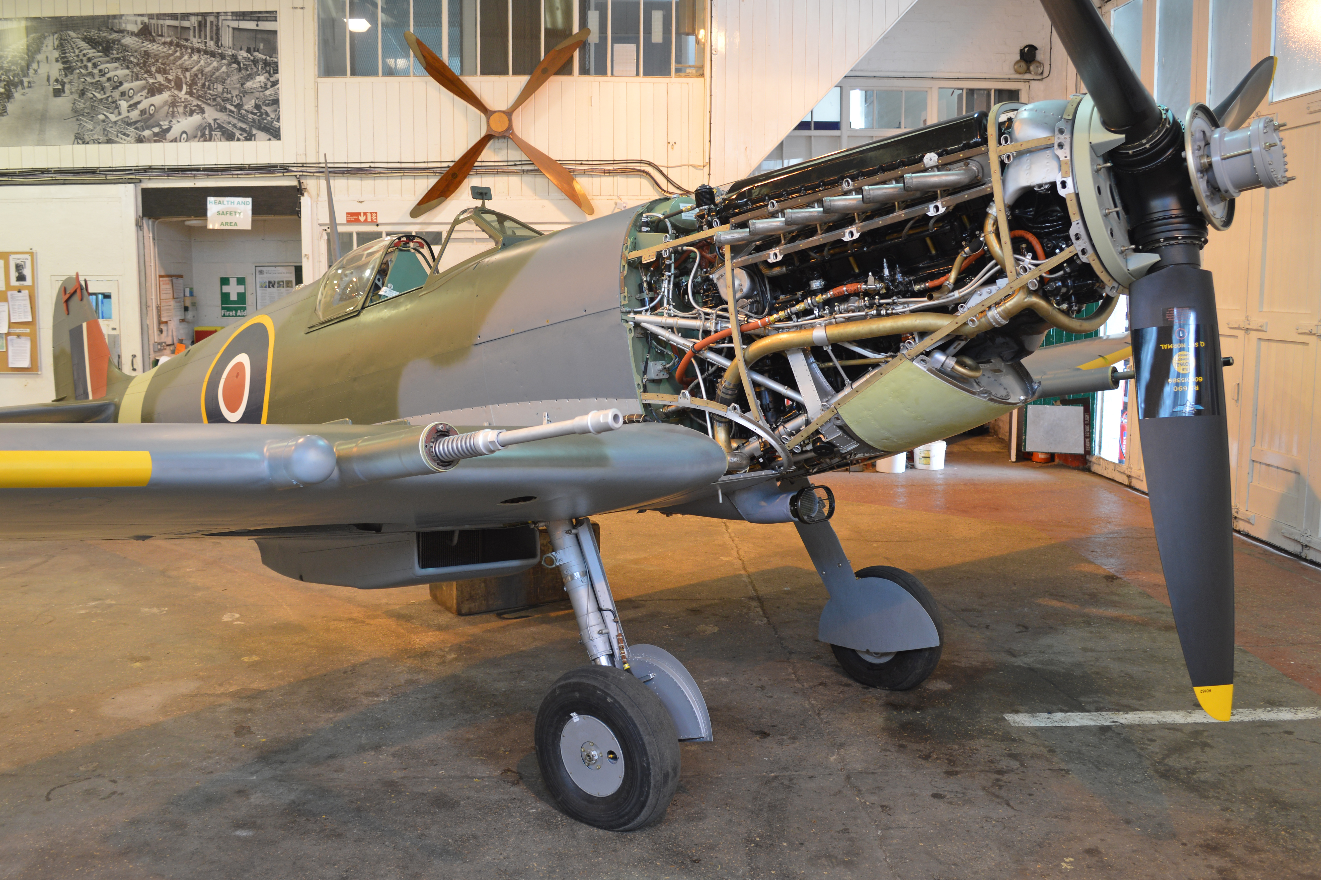 Supermarine Spitfire LF Vc 'AR501' (G AWII), Shuttleworth Collection