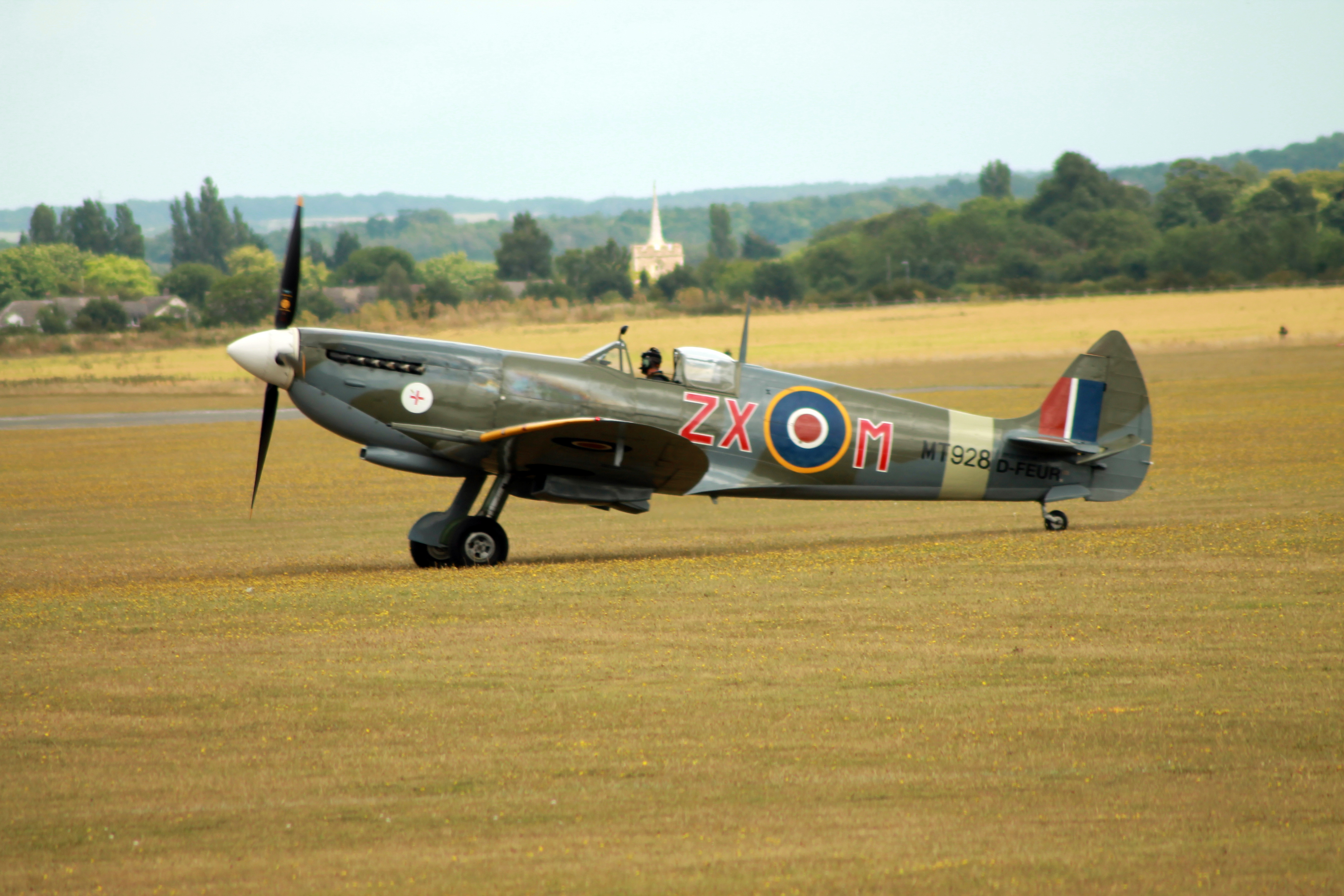 Supermarine Spitfire Mk VIII a Duxford