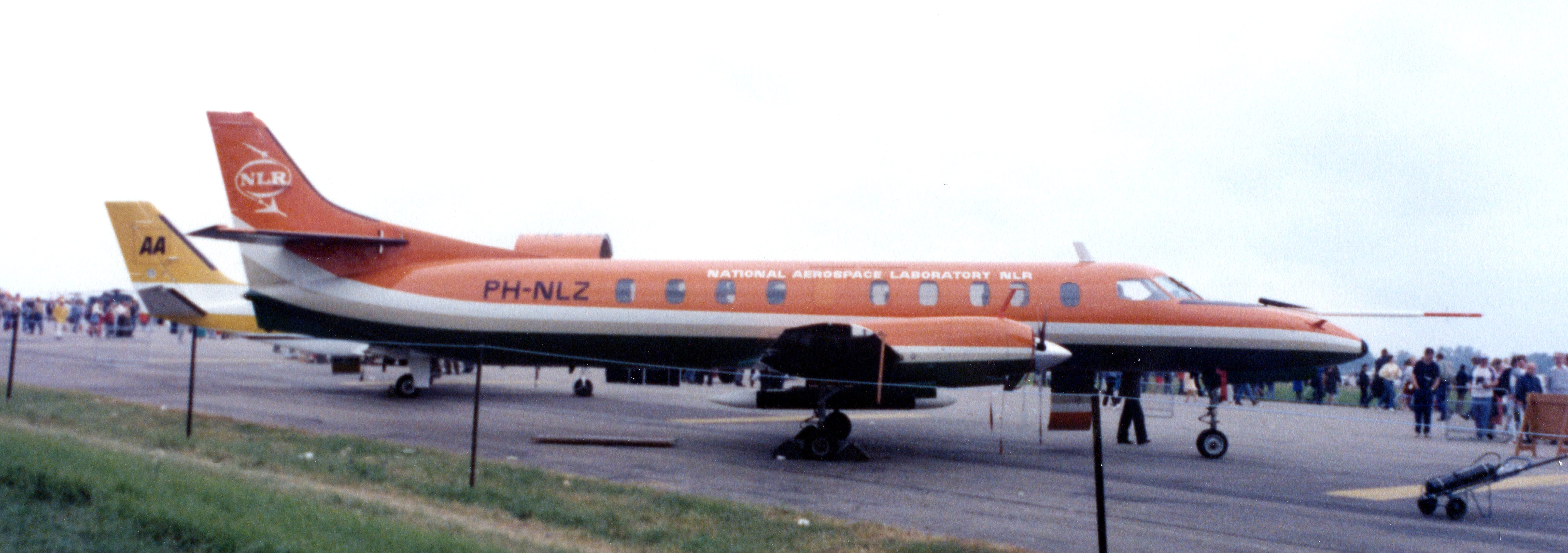 Swearingen SA-226TC Metro II (c/n TC-277, PH NLZ) a RAF Fairford, Royal International Air Tattoo 1985