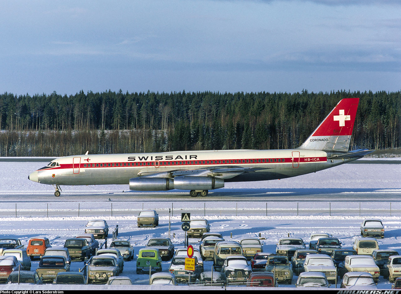 Swissair Convair 990A Coronado (30A-6) HB ICA
