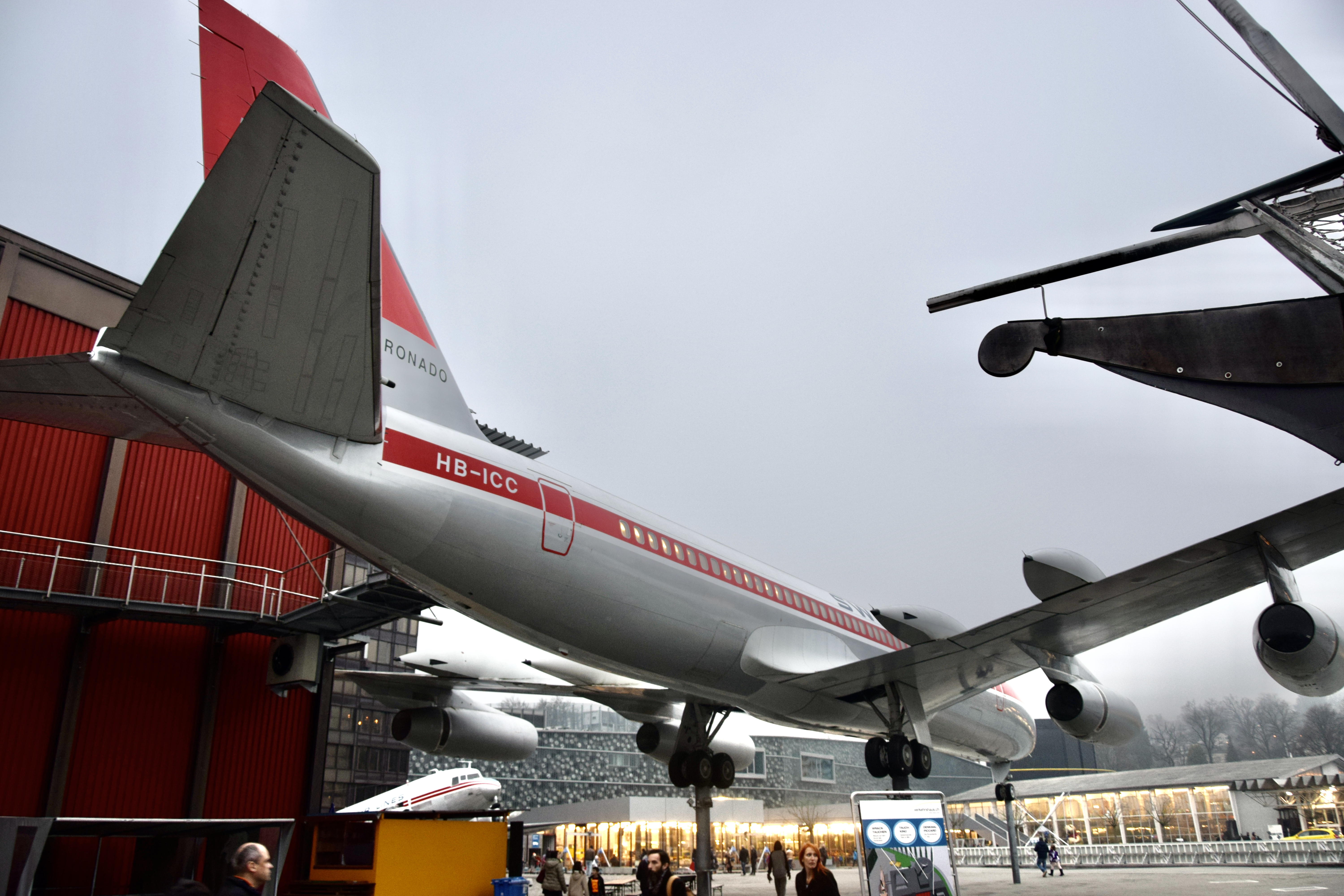 Swissair Convair CV-990 Coronado HB ICC at Swiss Transport Museum, Lucerne (Ank Kumar) 01