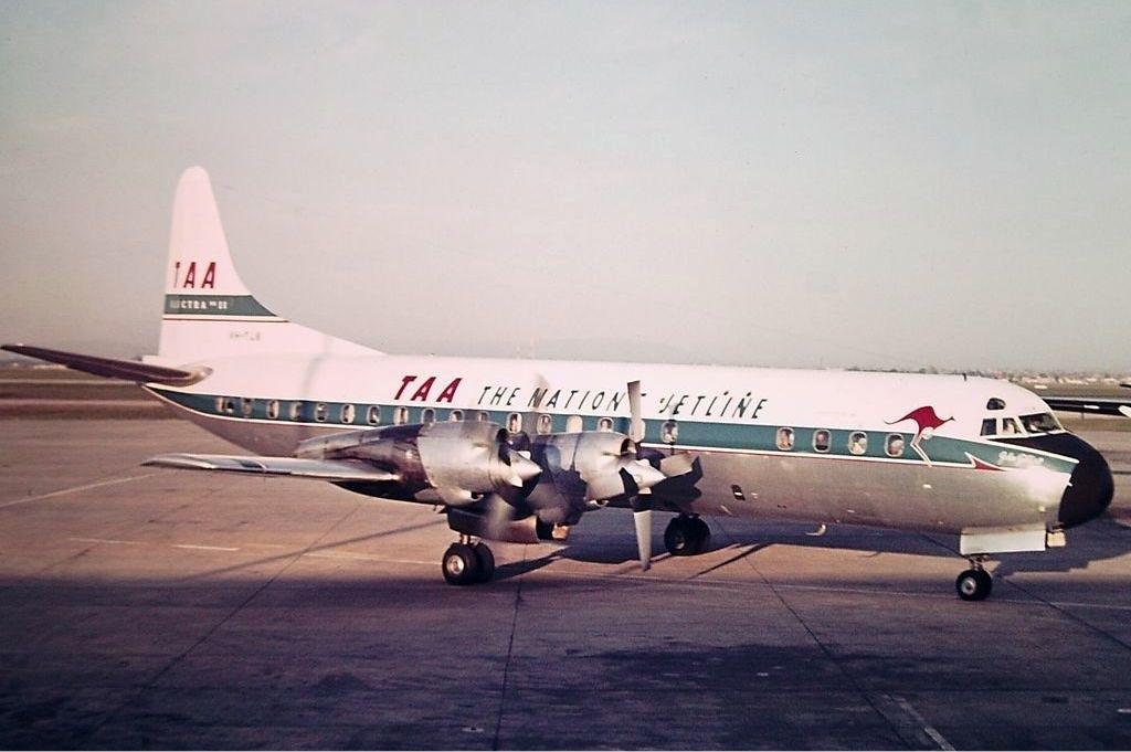 TAA Lockheed L-188A Electra Hough