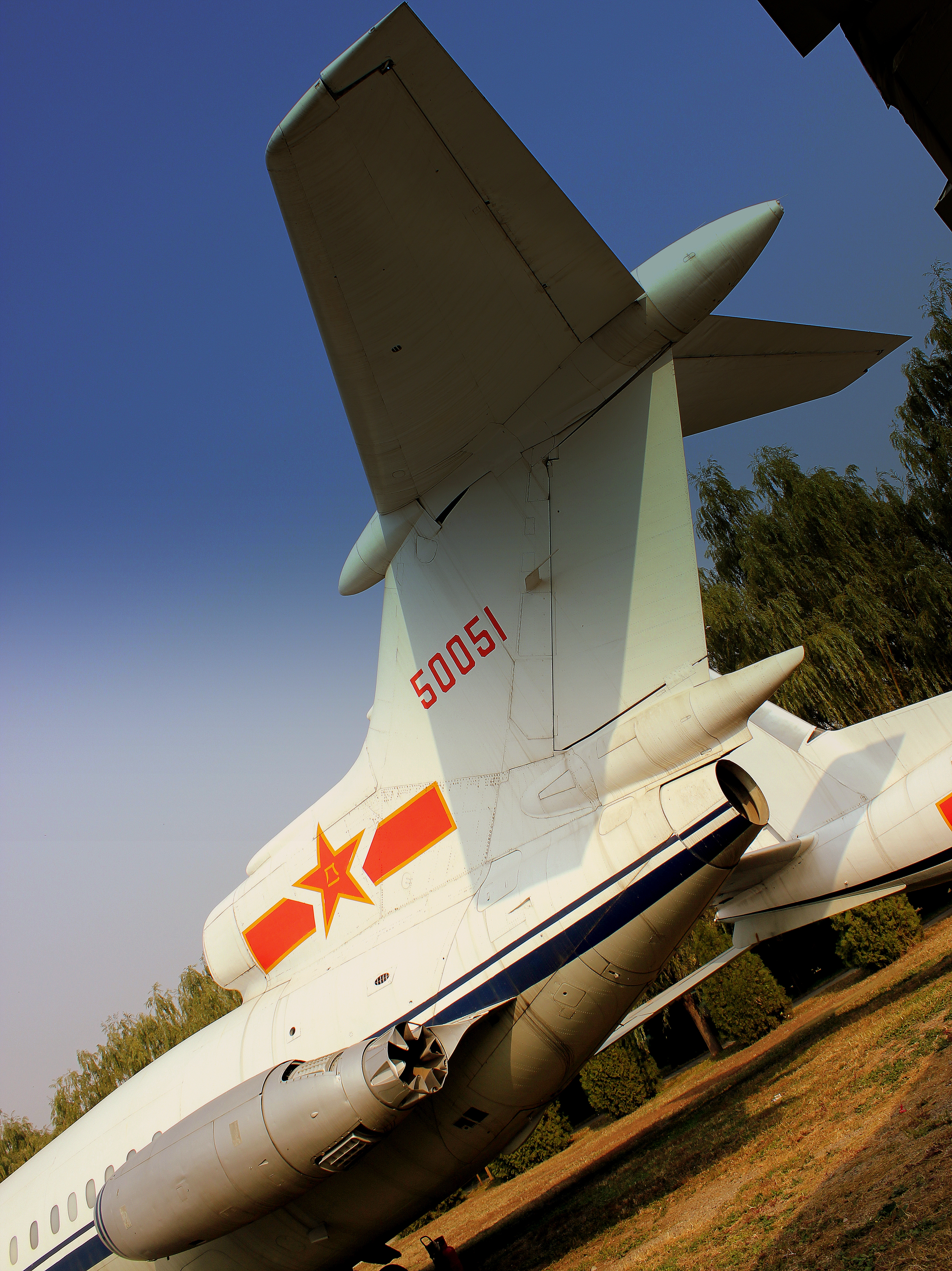TRIDENT 2E CHINESE AIR FORCE AT THE DATANSHAN AVIATION MUSEUM BEIJING CHINA OCT 2012