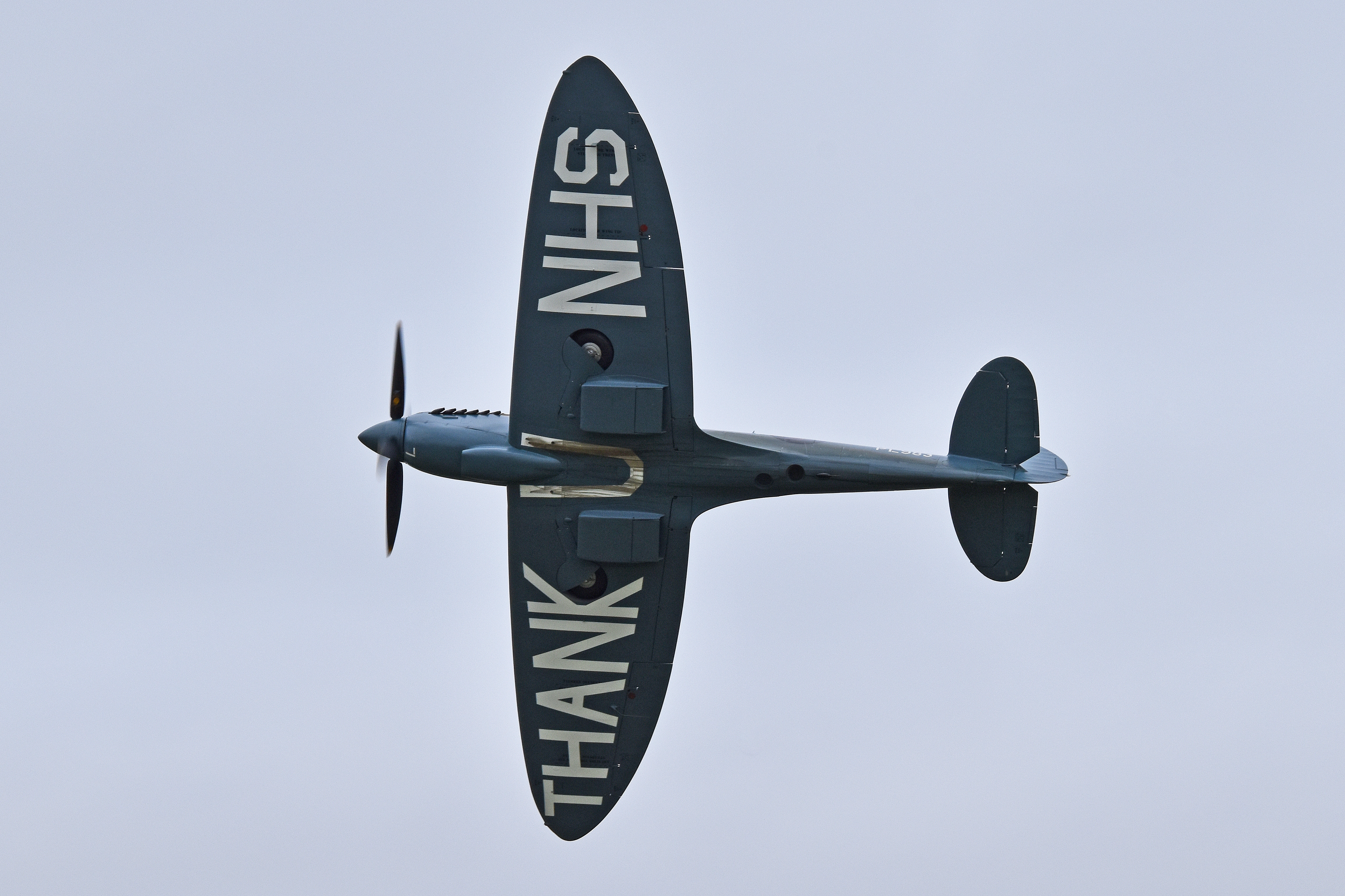 The NHS Spitfire - THANK U NHS (PL983 G PRXI)