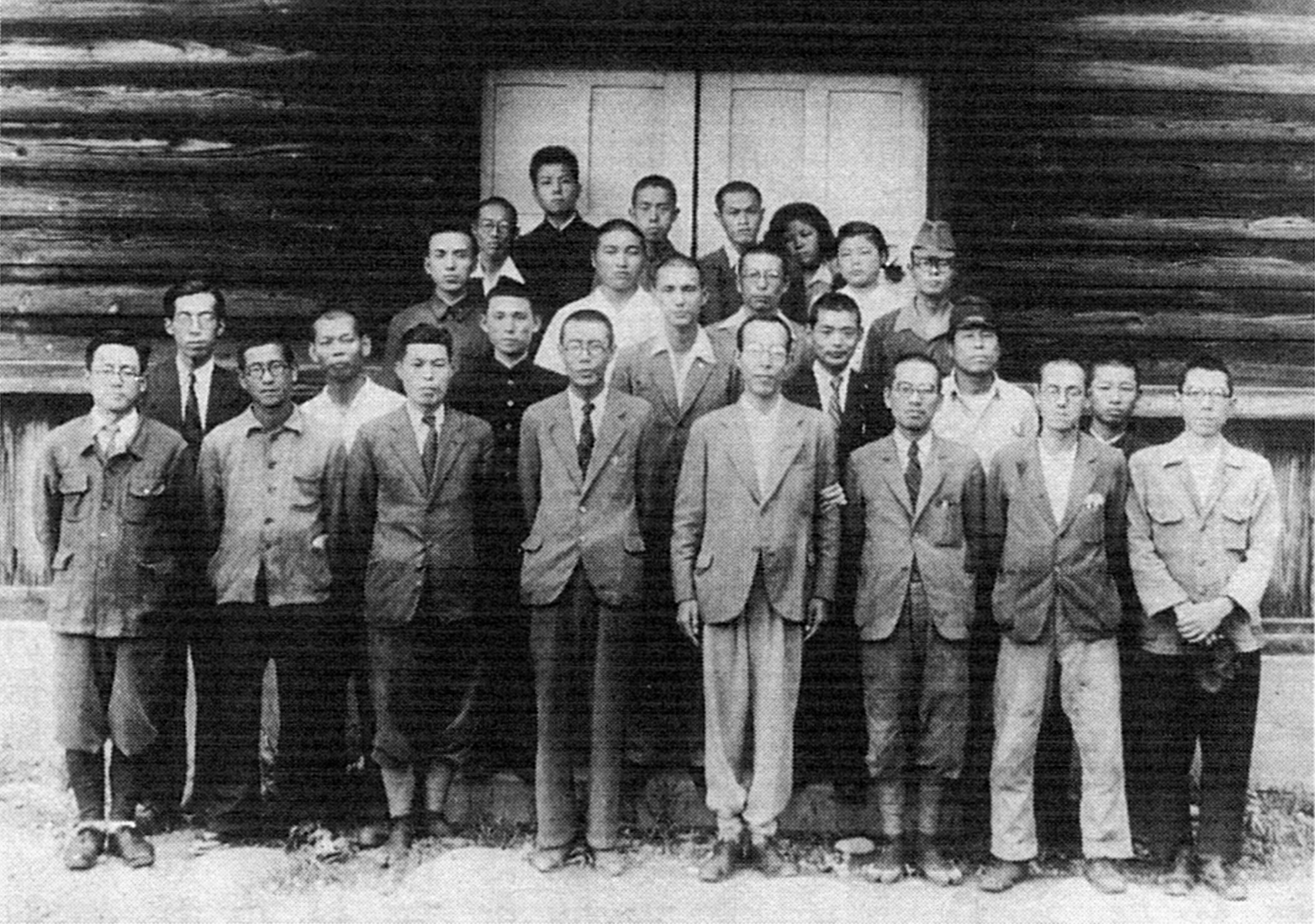 The design team for the Zero fighter