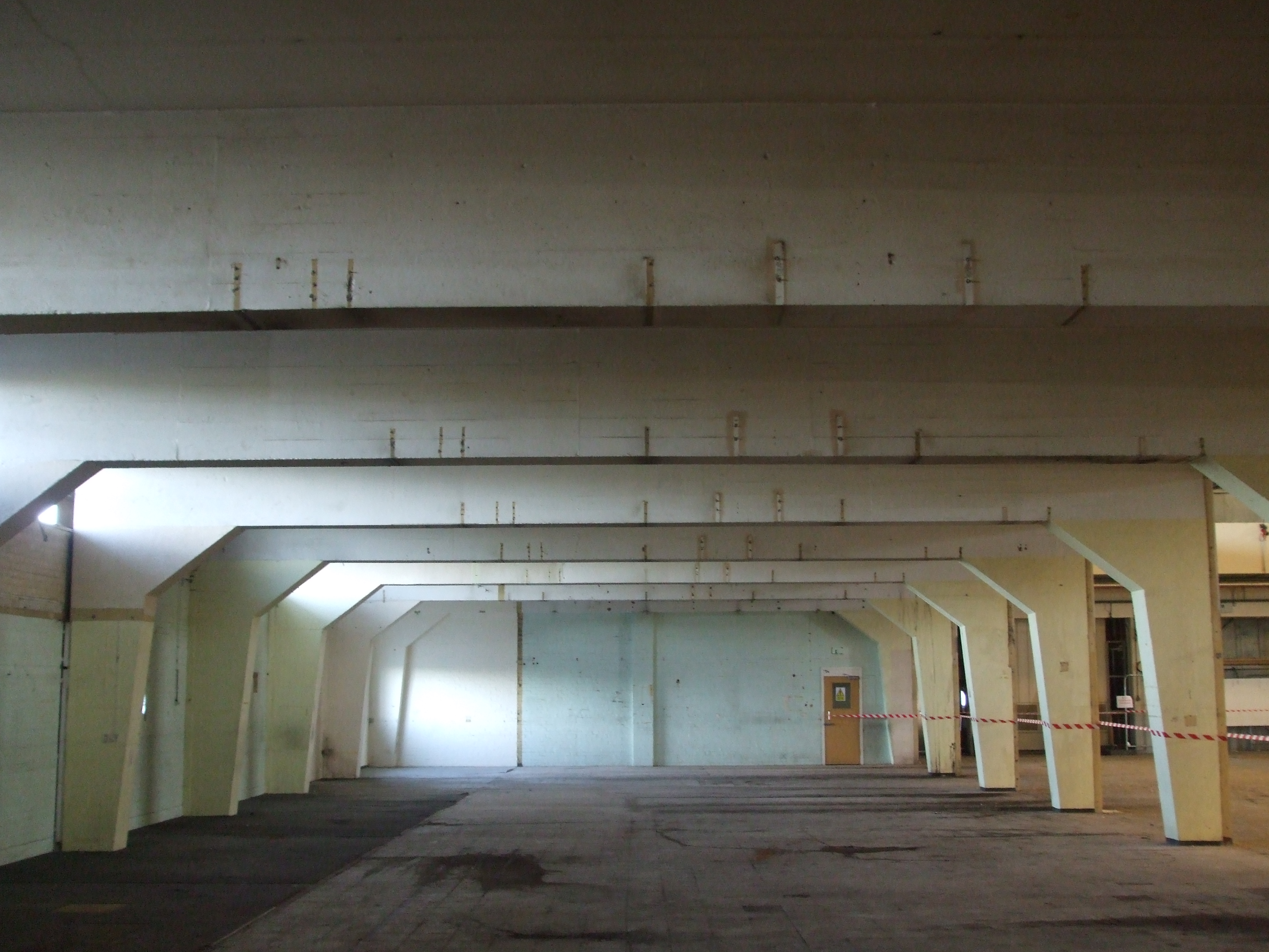The northern floor of the Brabazon hangar