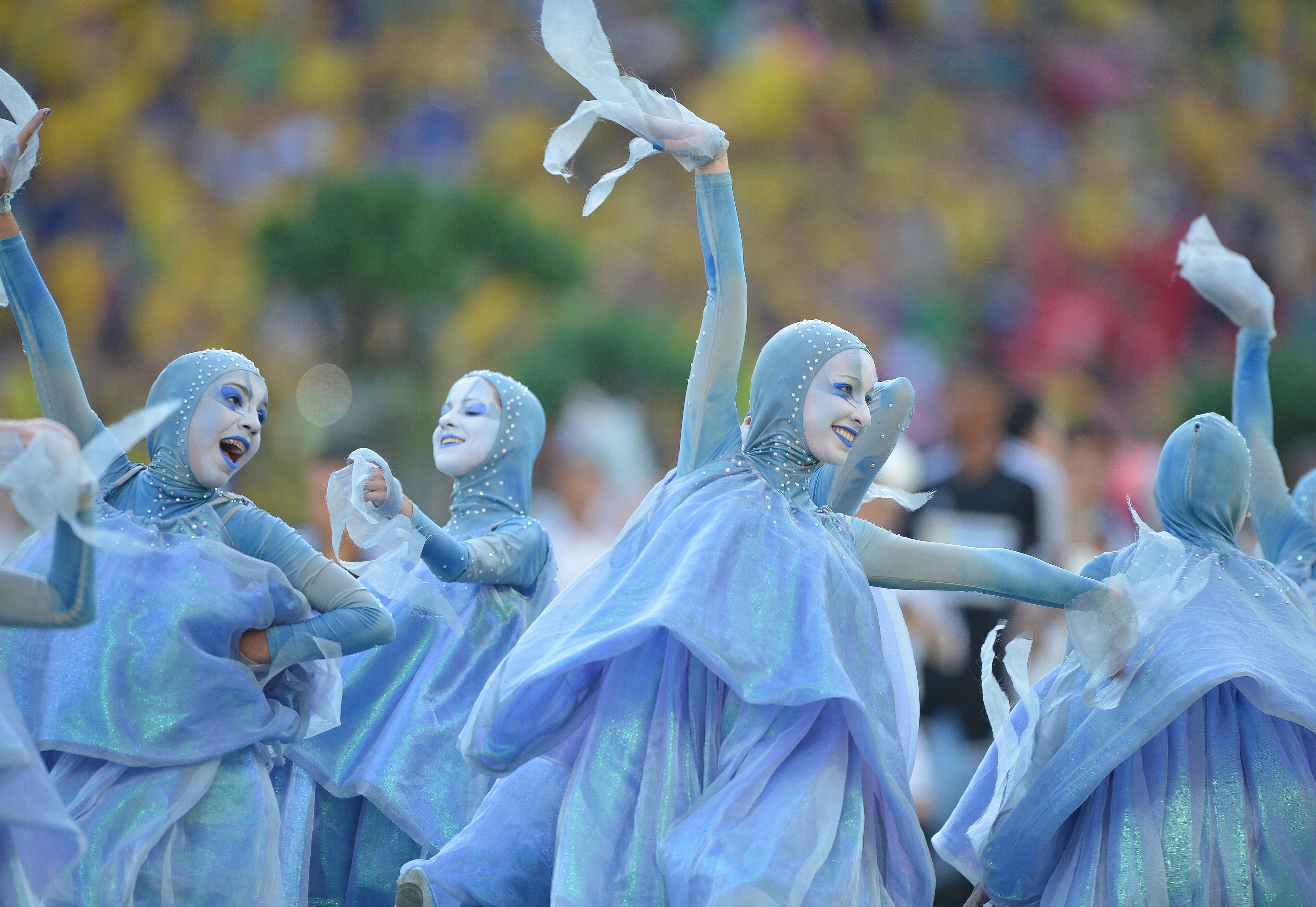 The opening ceremony of the FIFA World Cup 2014 17
