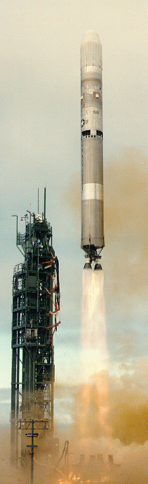 Lanzamiento del Titan II 23G-5 con el Landsat 6