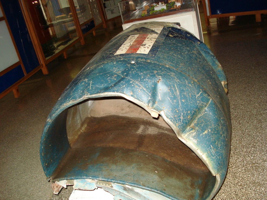 Toma de admisión del U-2F 56-6676 derribado, Museo de la Revolución