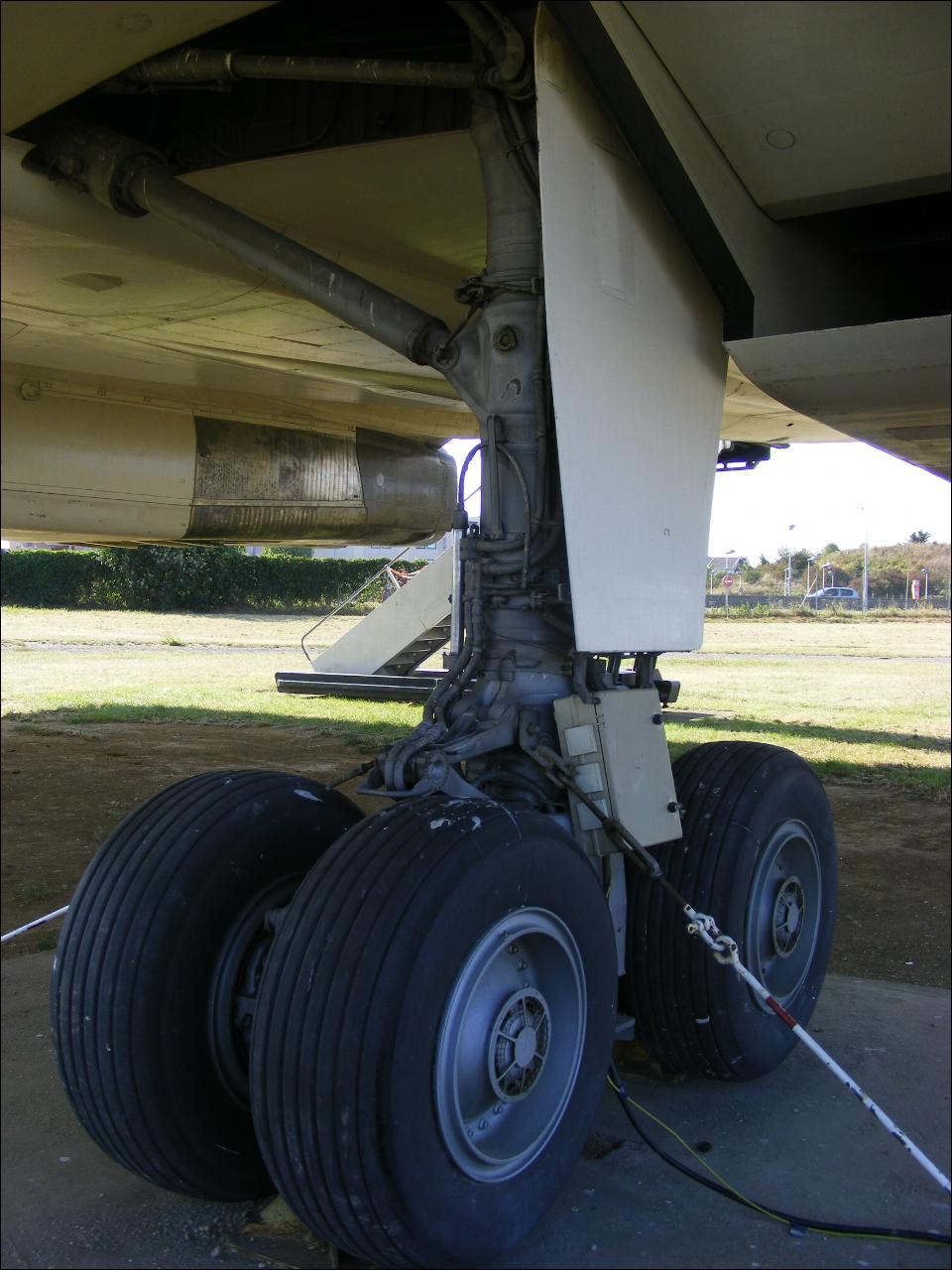 Tren de aterrizaje del Concorde F WTSA, Musée Delta