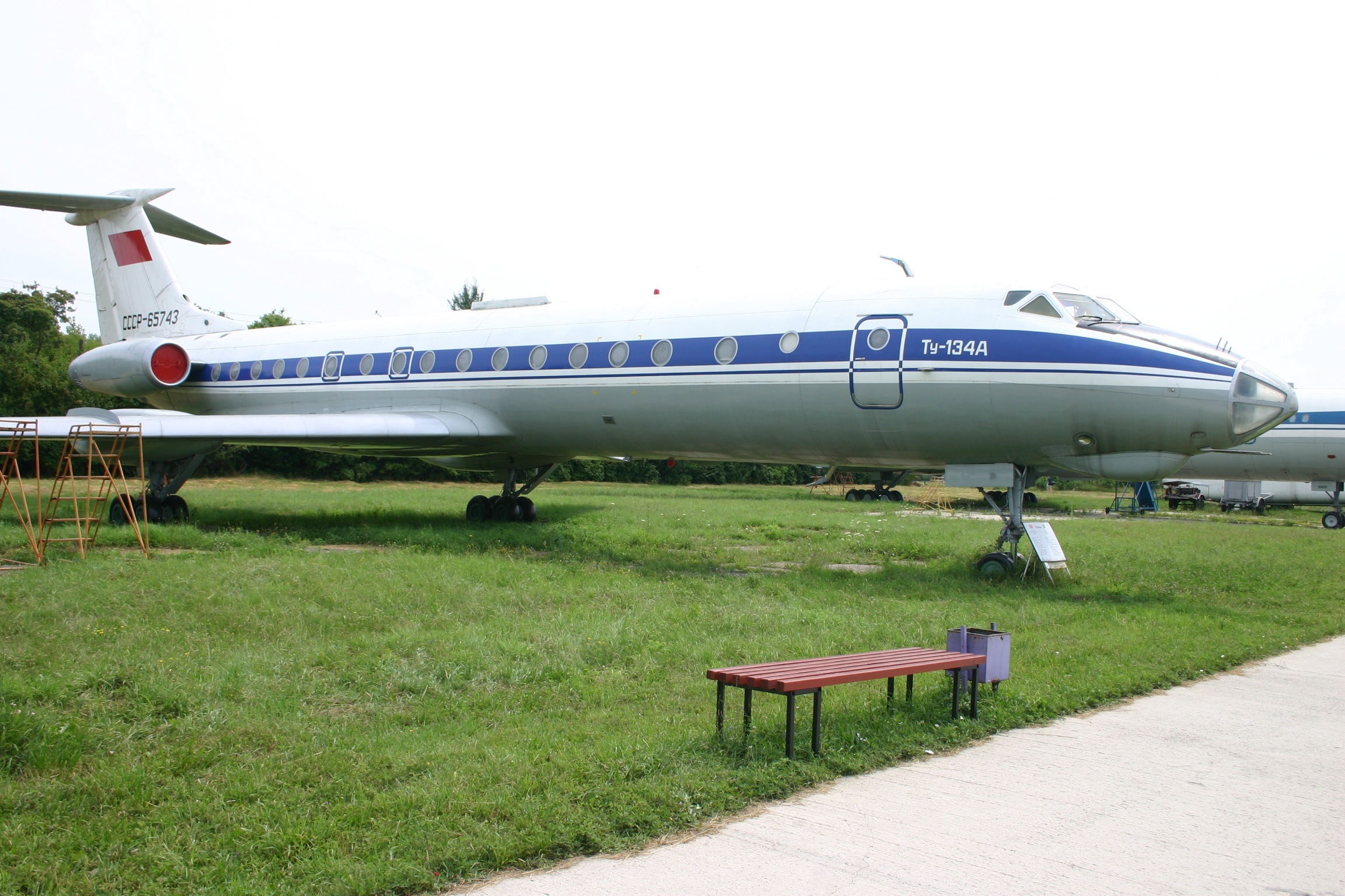 Tu-134A CCCP-65743, Kiev Zhulyany Museum