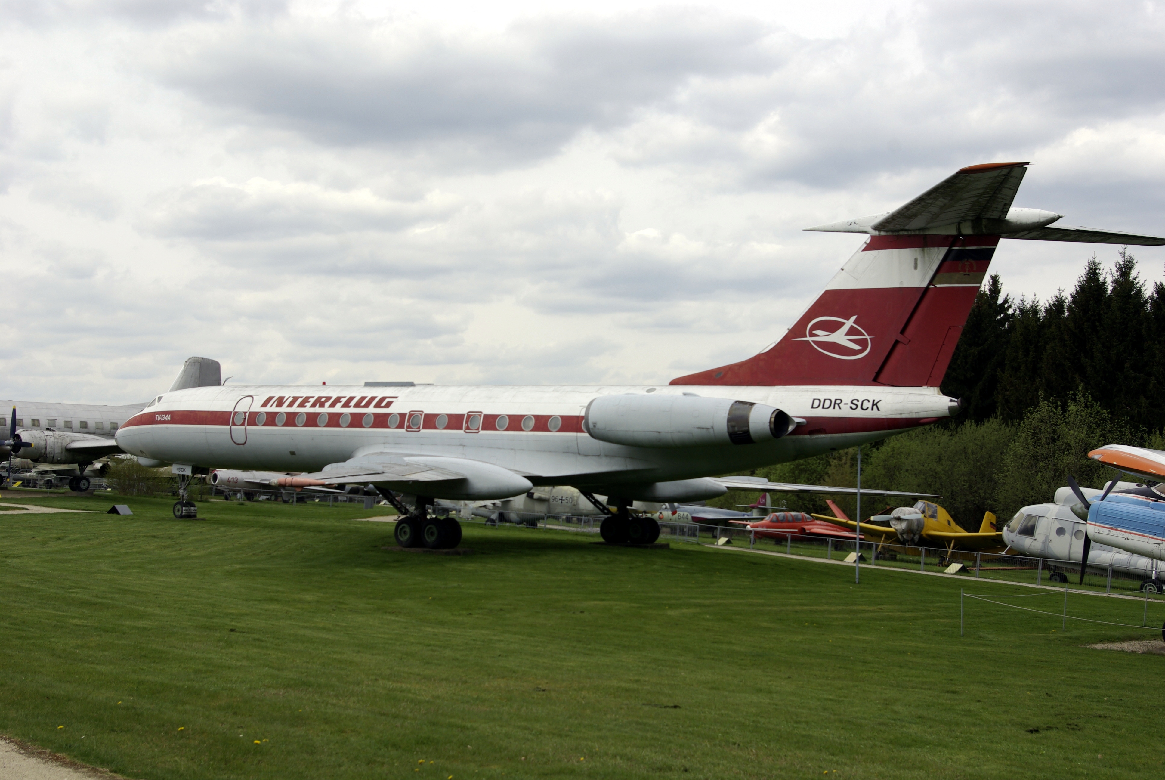 Tu-134A DDR SCK (c/n 1351304), Hermeskeil, 2015
