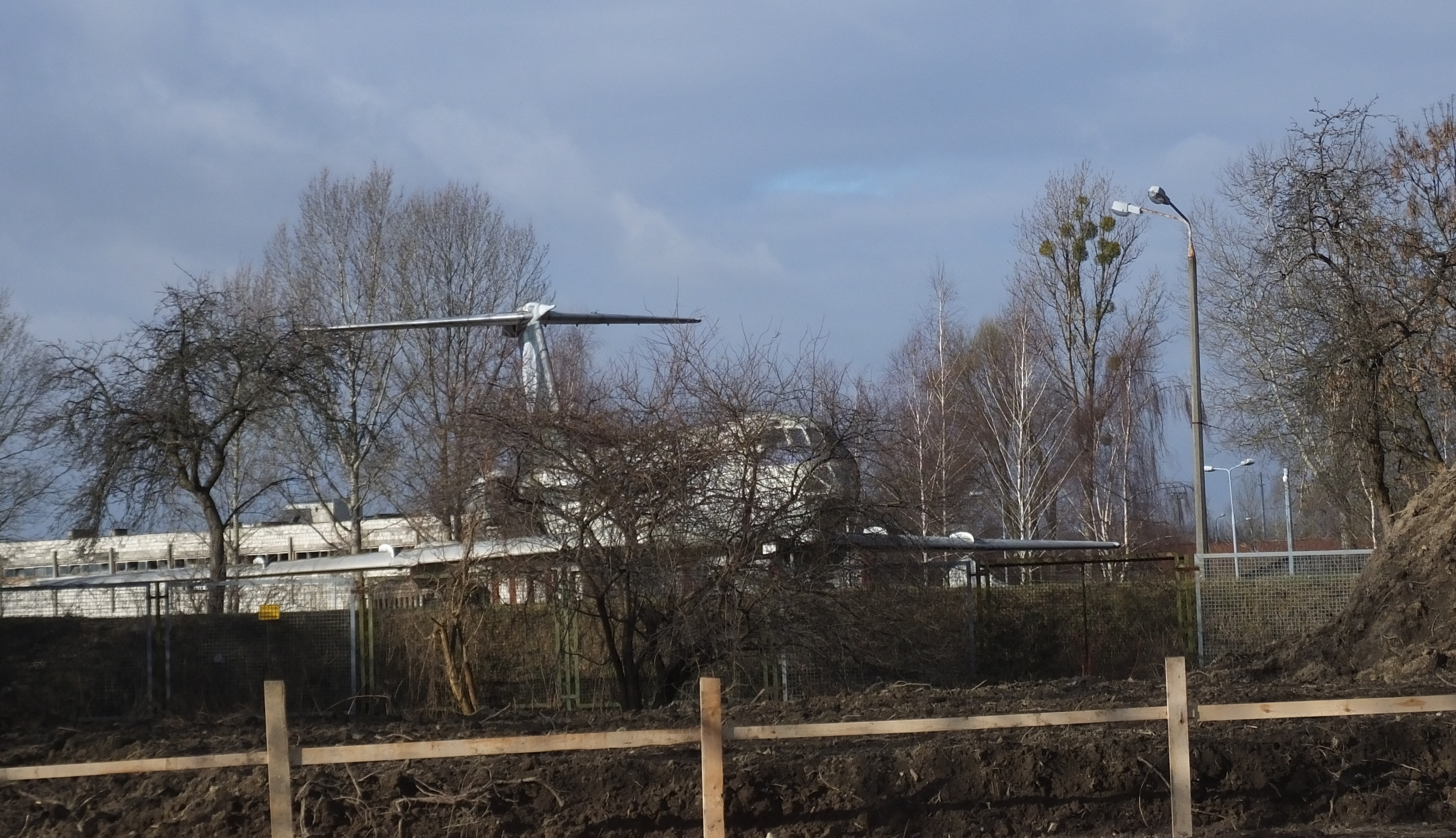 Tu-134A SP-LHC, campo di addestramento della polizia polacca
