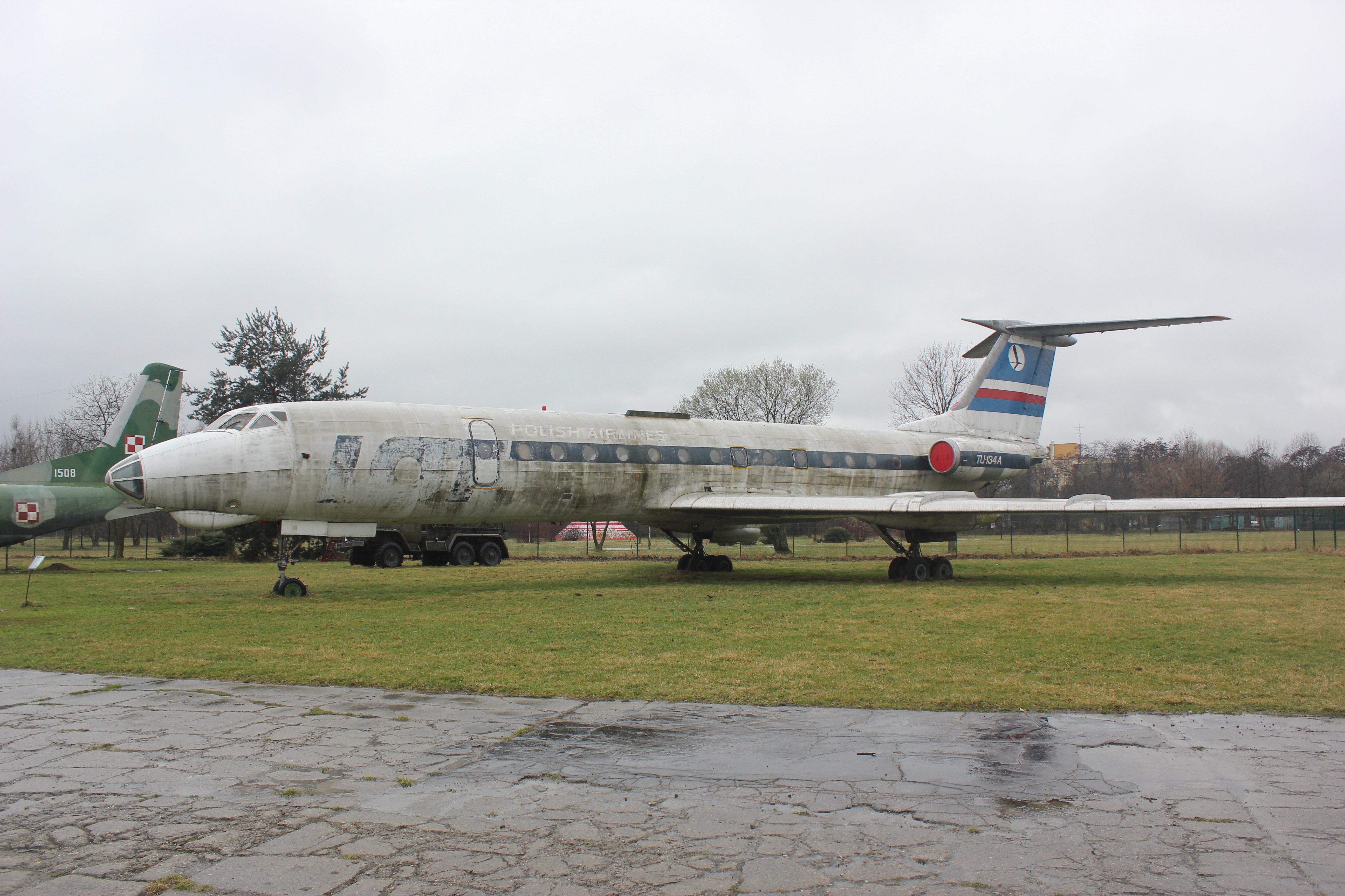 Tu-134A al Museo polacco dell'aviazione, Cracovia