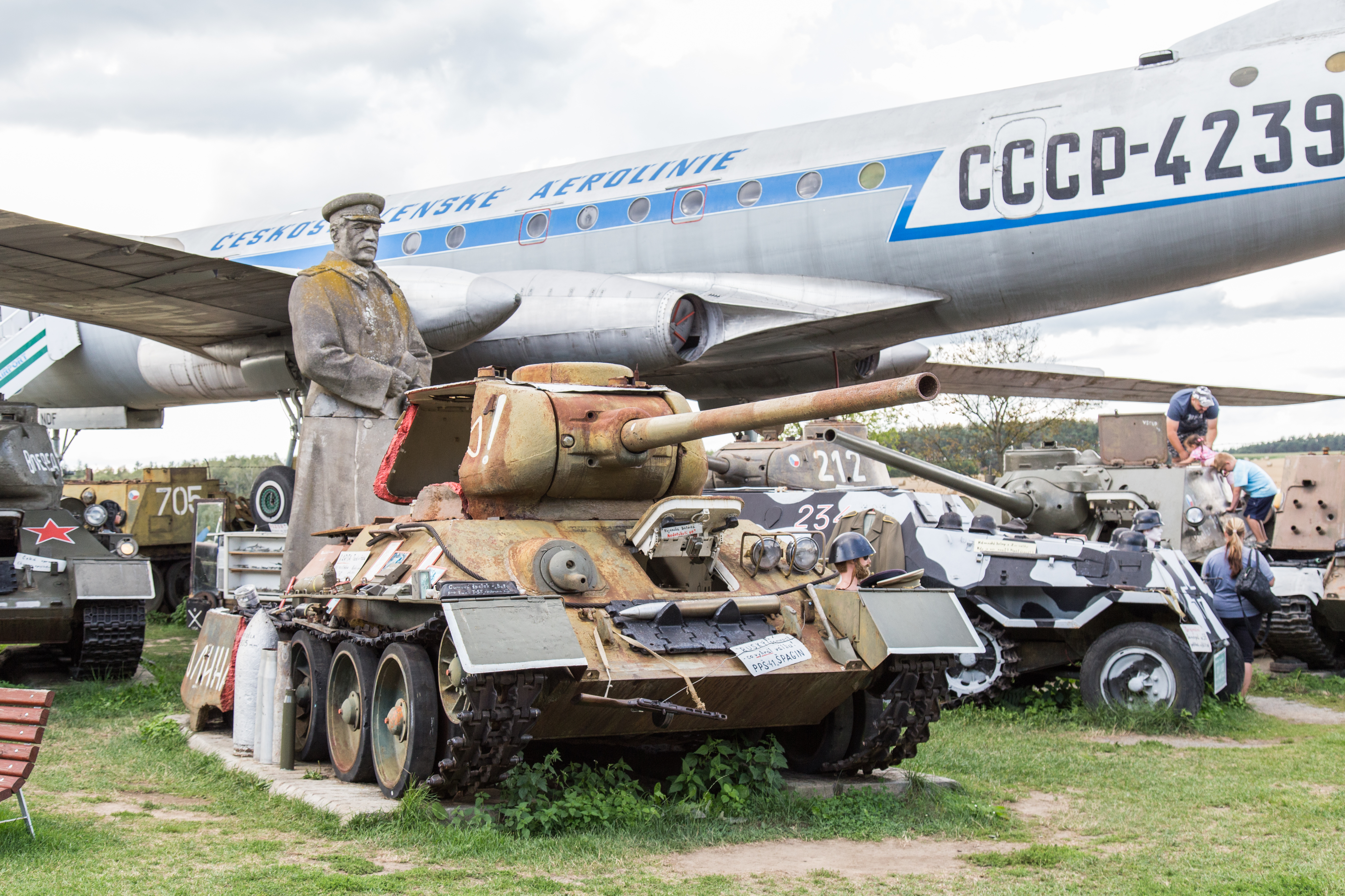 Tupolev Tu-104A CCCP-42391, Air Park Zruč (Air Park Zruč 2019 23)