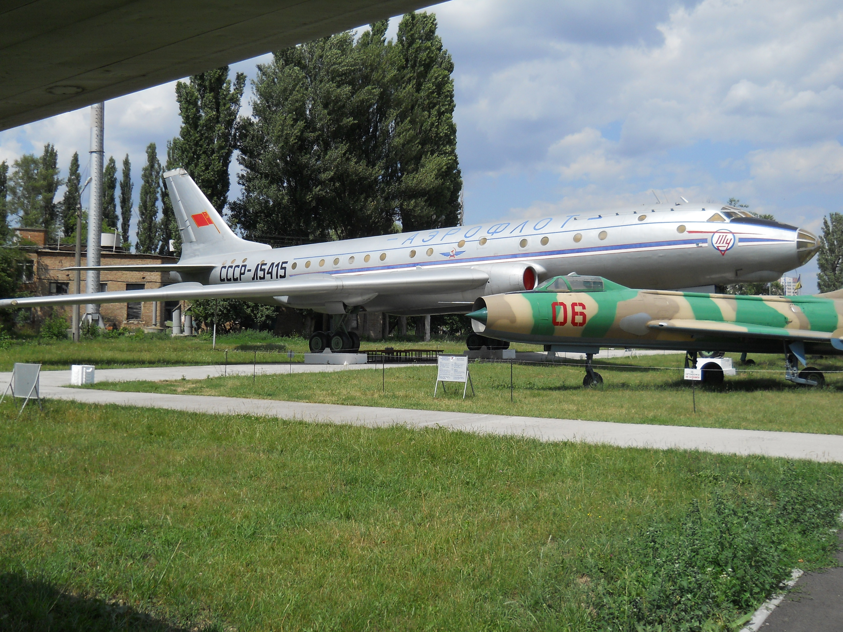 Tupolev Tu-104 CCCP-L5415, State Aviation Museum Zhulyany, 2011