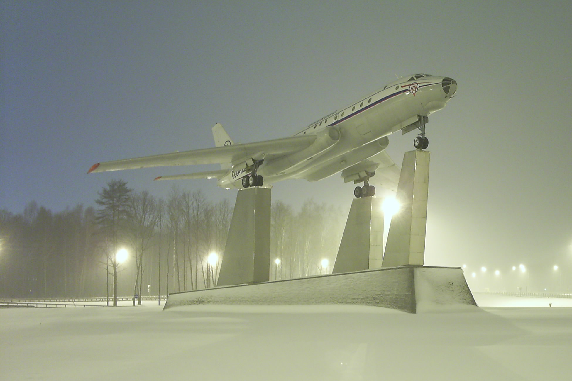 Tupolev Tu-104 near Vnukovo Airport - Moscow