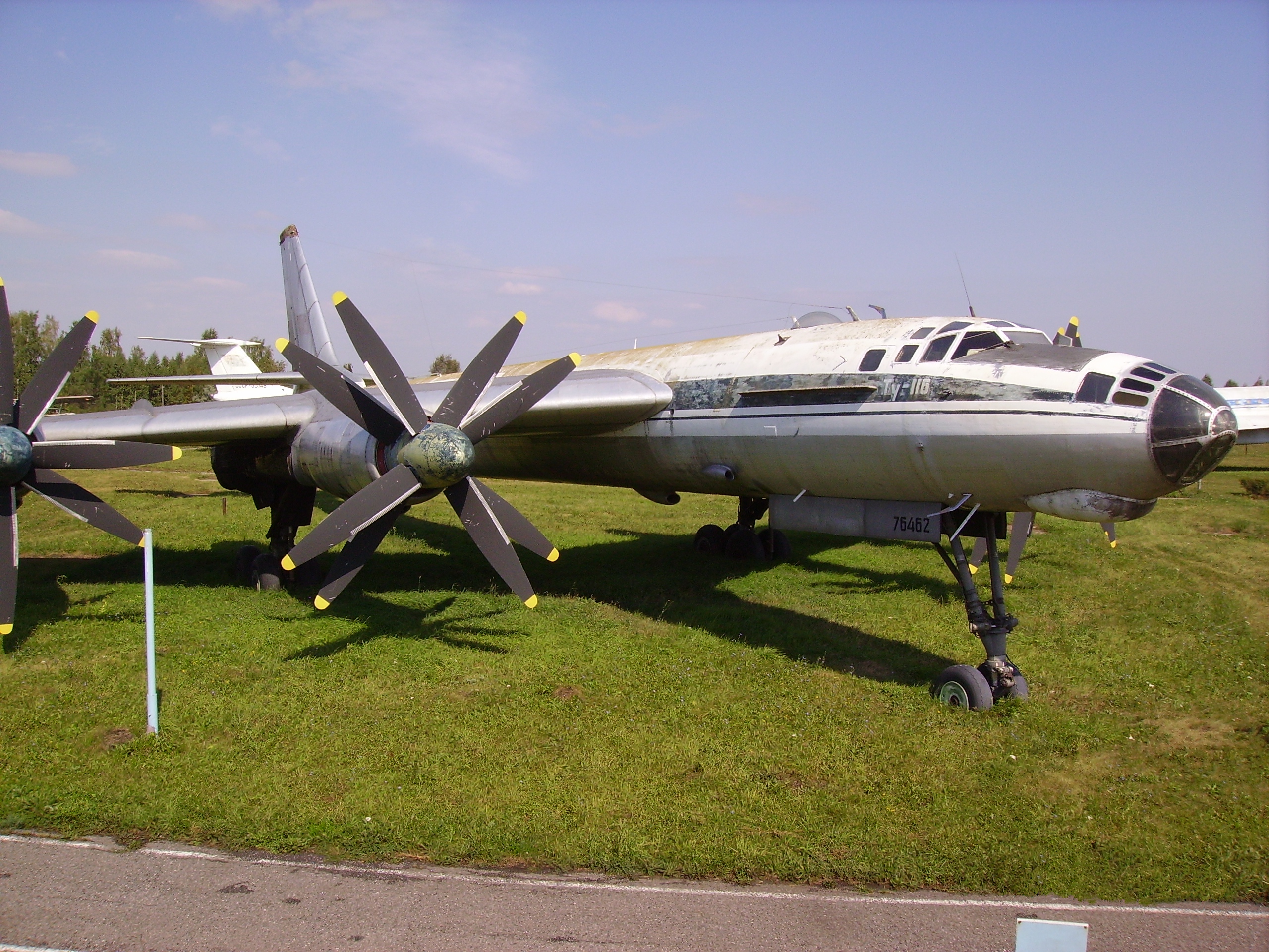 Tupolev Tu-116 en el Museo de Aviación de Uliánovsk