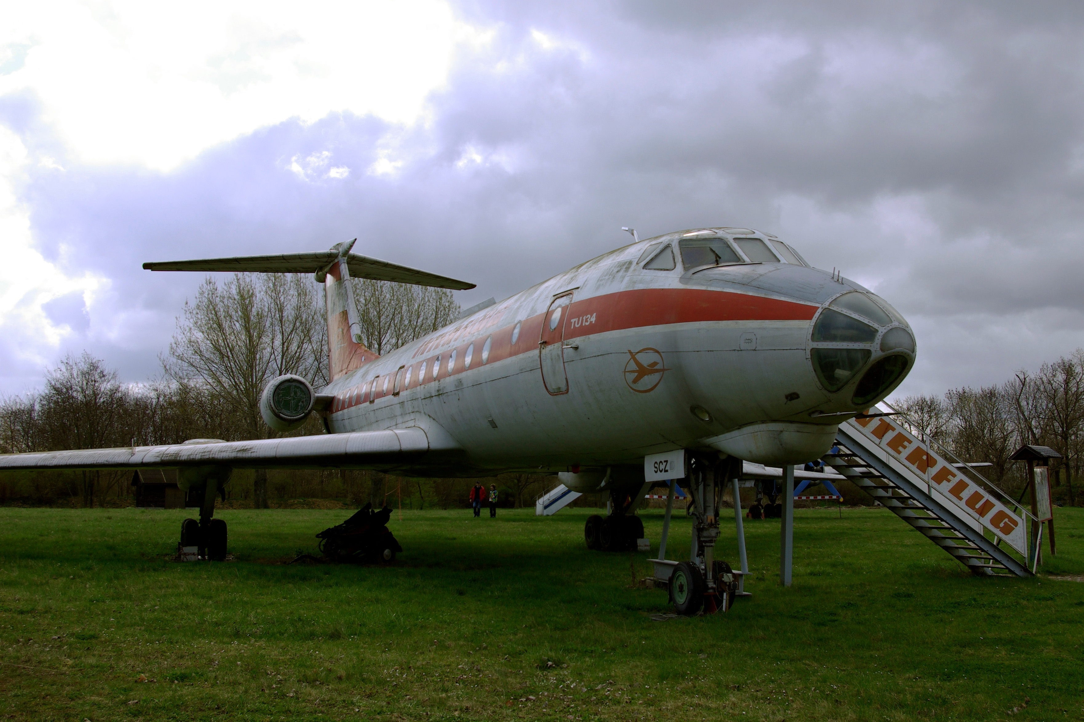 Tupolew Tu-134 (cn 9350913, DDR SCZ) — Collezione Andre Gerwing