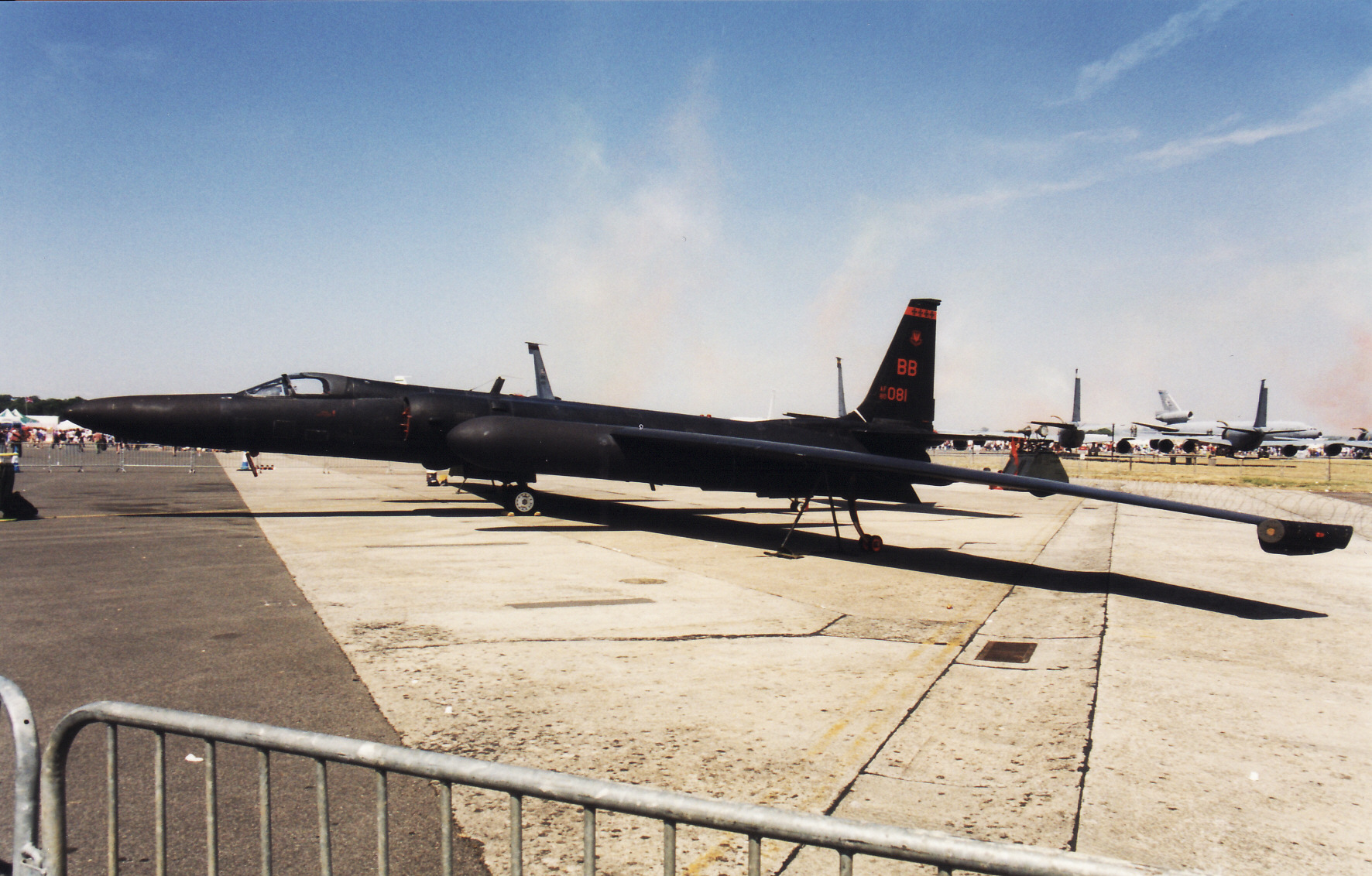 U-2 en tierra en el Royal International Air Tattoo (1999)