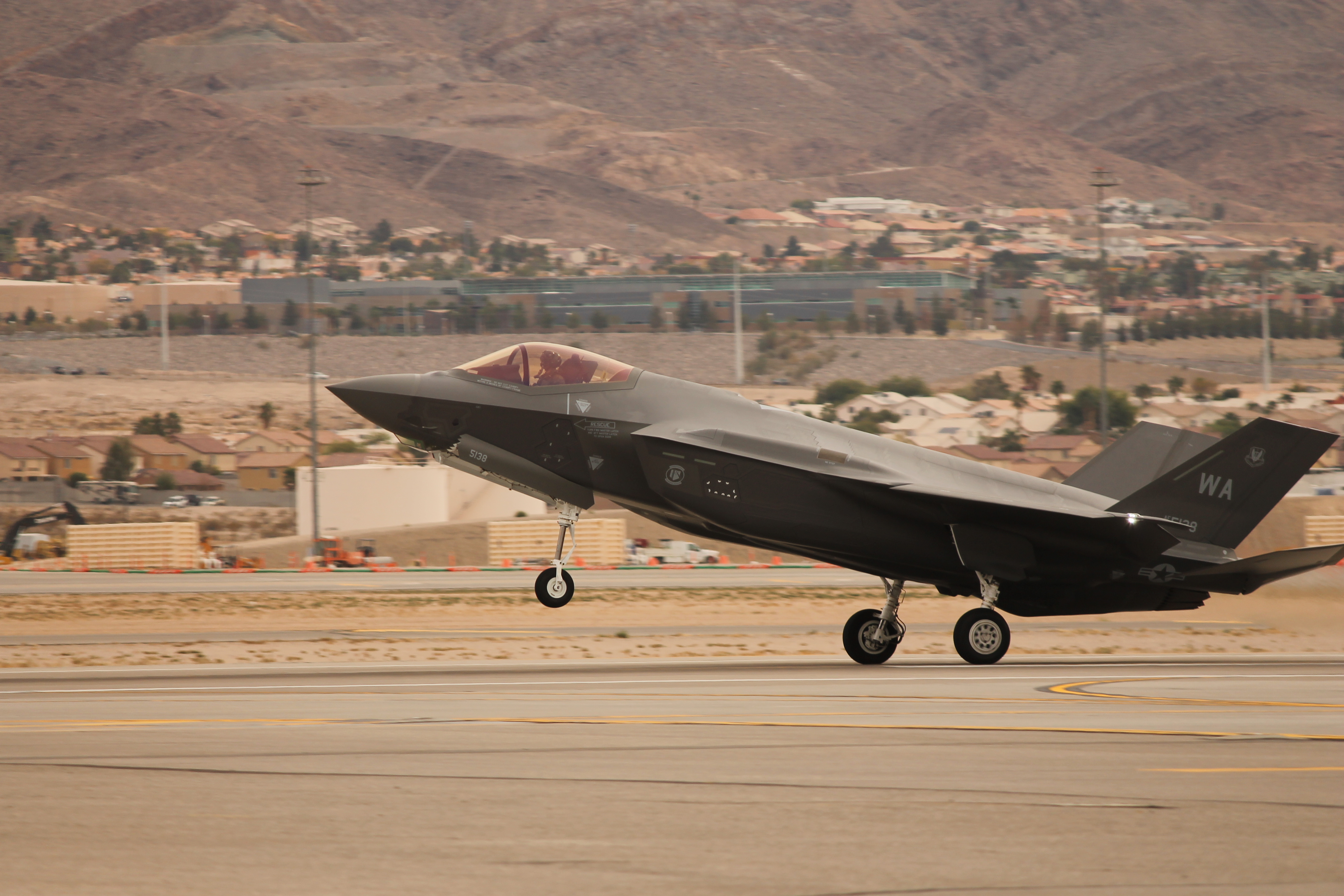 USAF F-35A Lightning II Landing 3